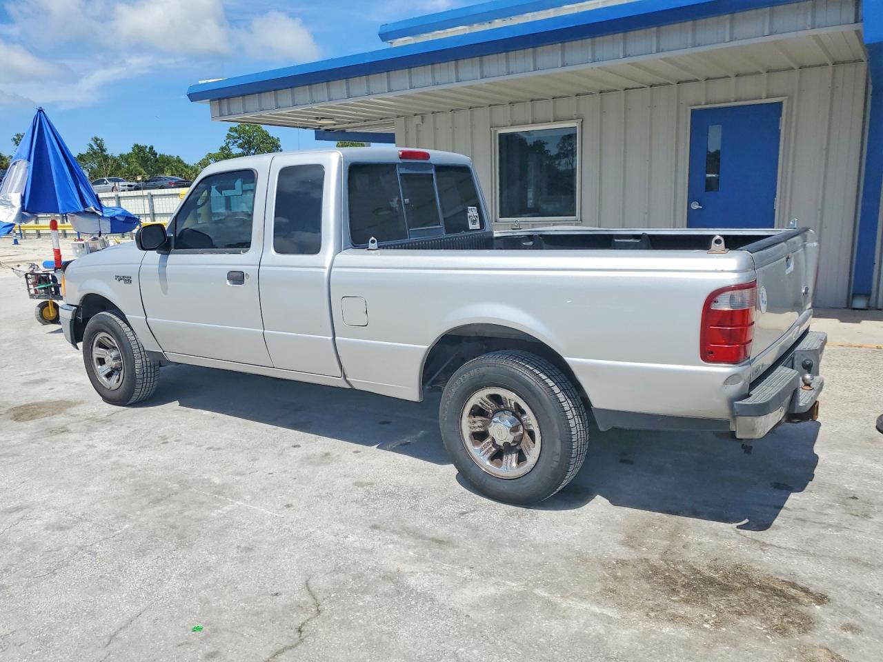 2004 Ford Ranger Super Cab Silver vin: 1FTYR44U34PA51812