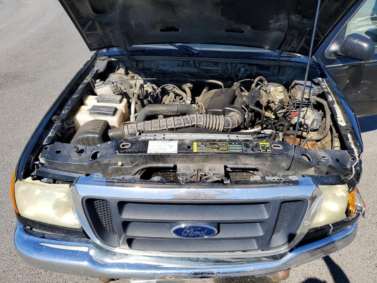 2005 Ford Ranger Super Cab Черный vin: 1FTYR44U35PA57627