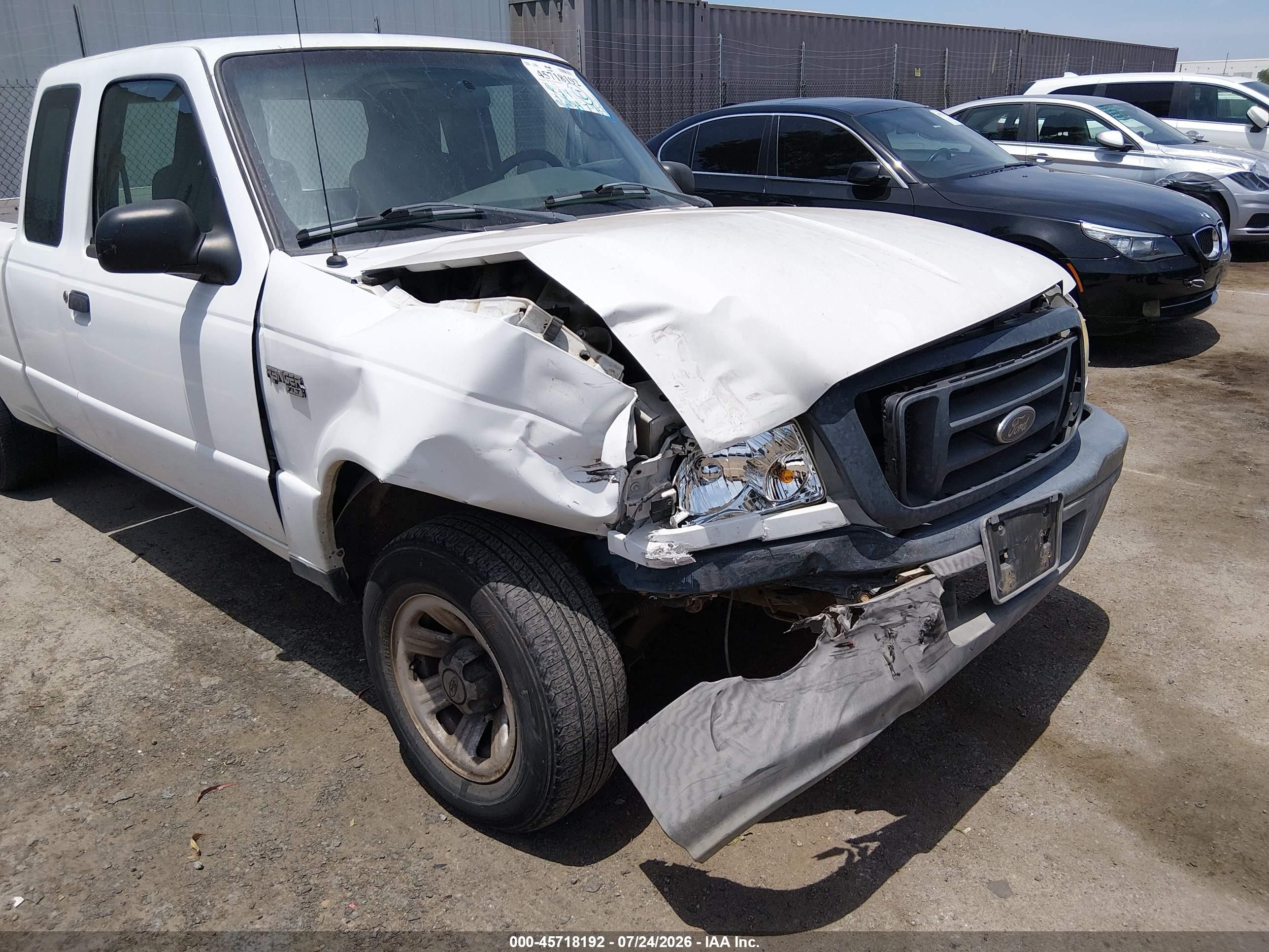 2005 Ford Ranger Edge/stx/xlt Белый vin: 1FTYR44U35PA99831