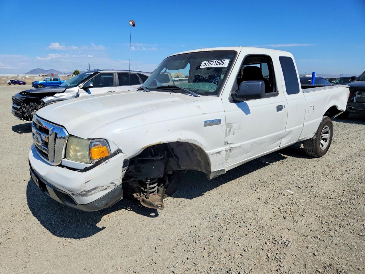 2006 Ford Ranger Super Cab Белый vin: 1FTYR44U36PA37878