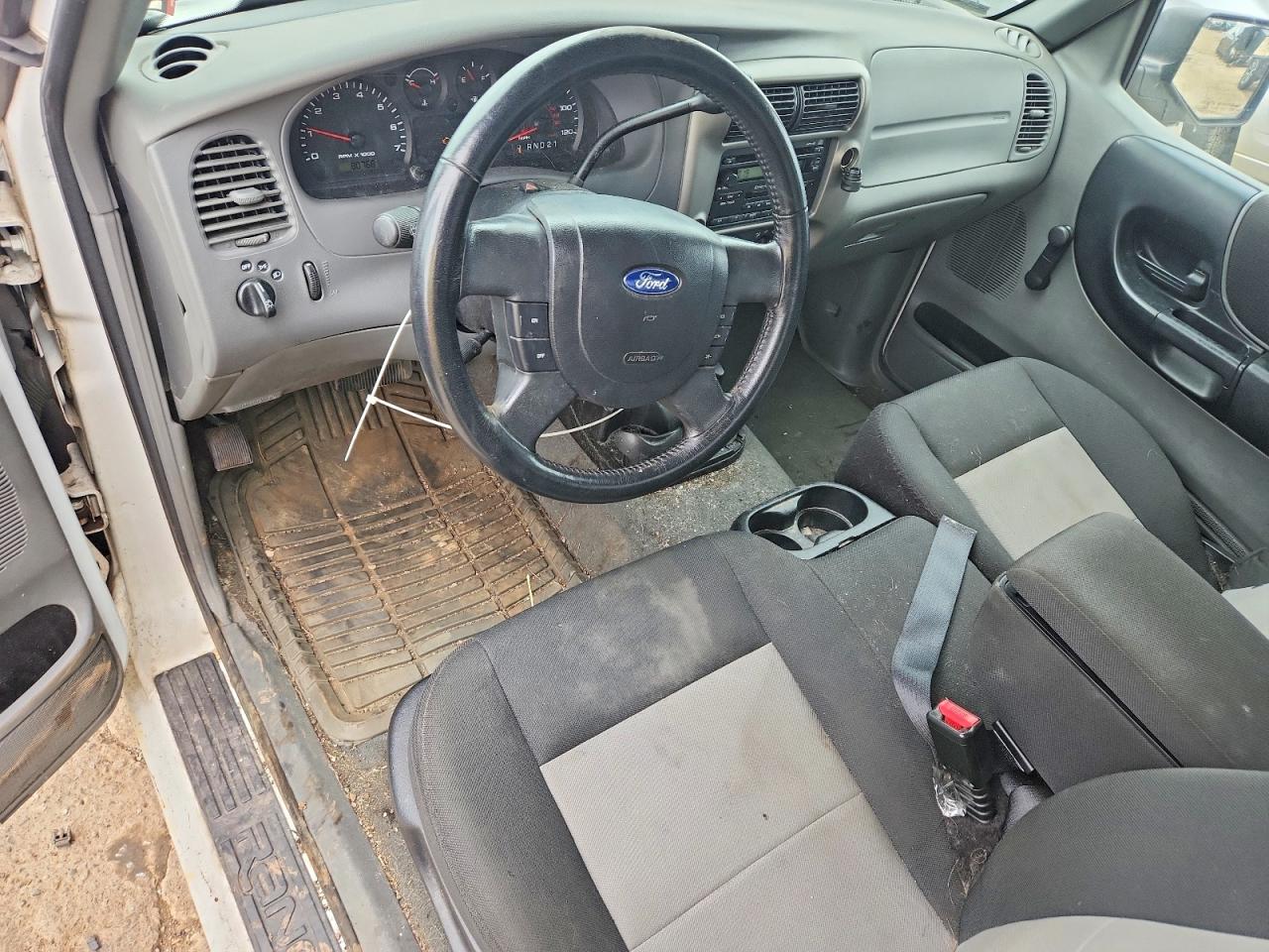 2006 Ford Ranger Super Cab White vin: 1FTYR44U36PA75837