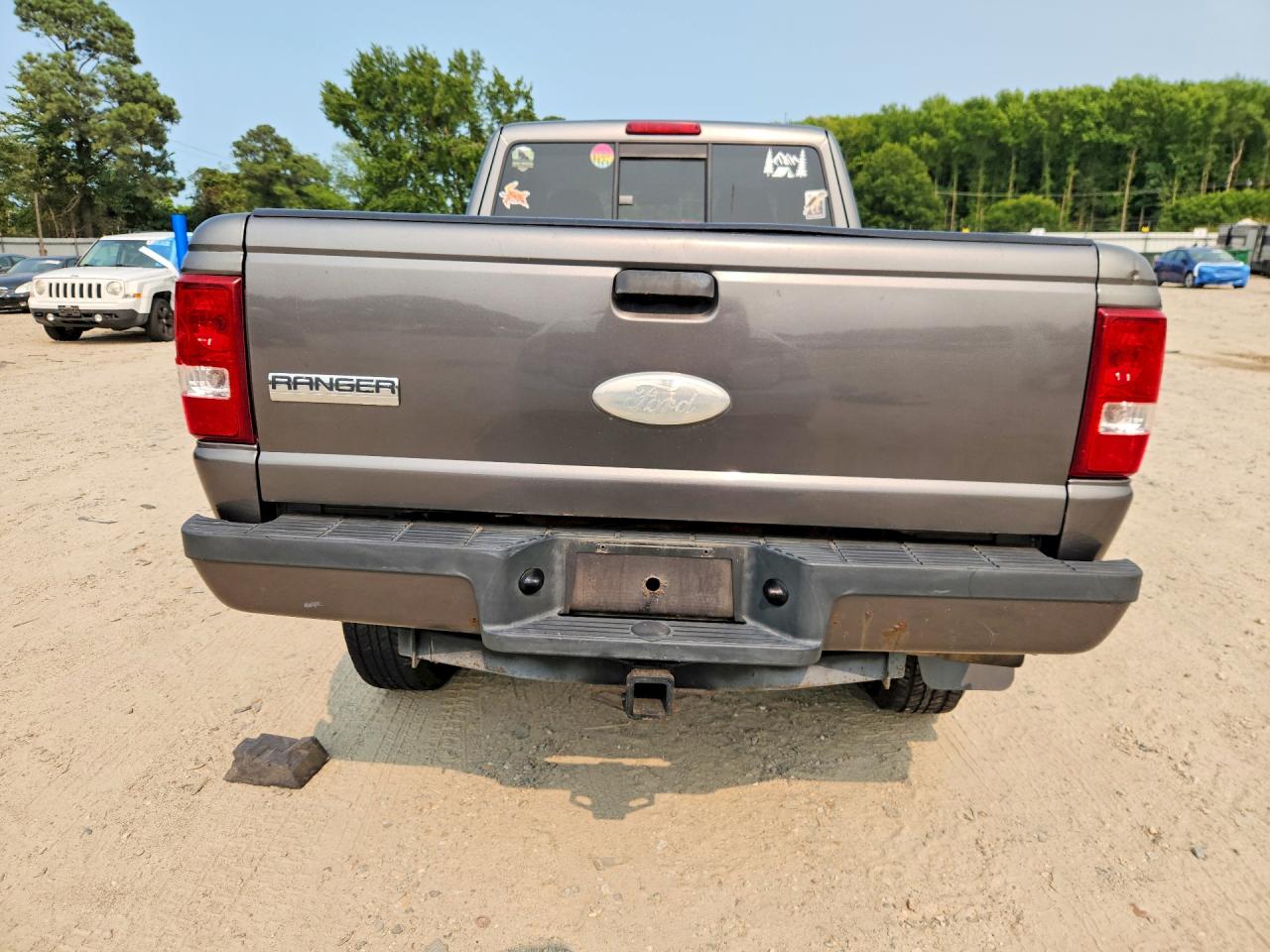 2008 Ford Ranger Super Cab Gray vin: 1FTYR44U38PA17133
