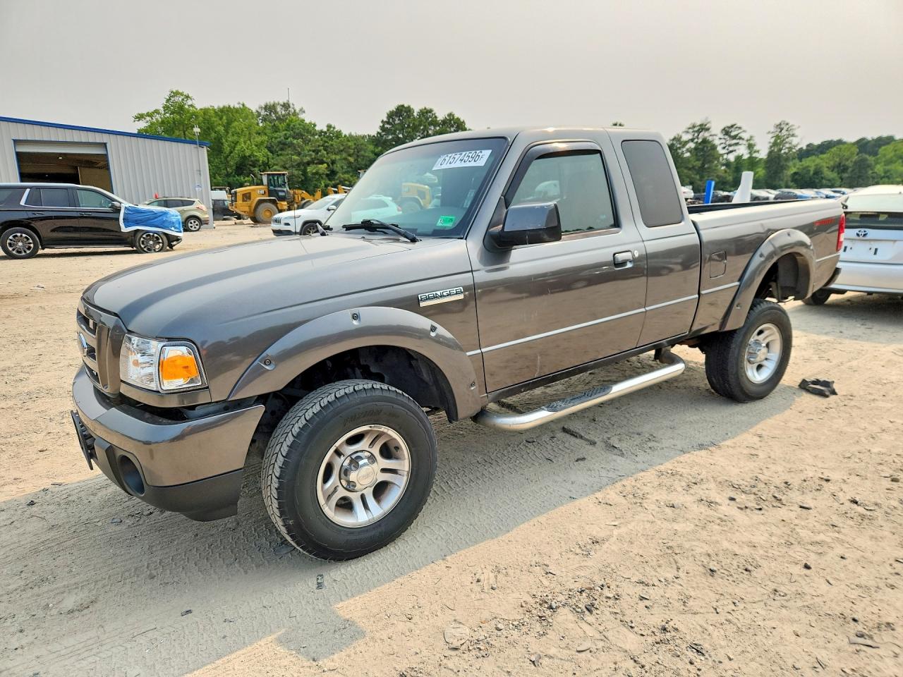 2008 Ford Ranger Super Cab Gray vin: 1FTYR44U38PA17133