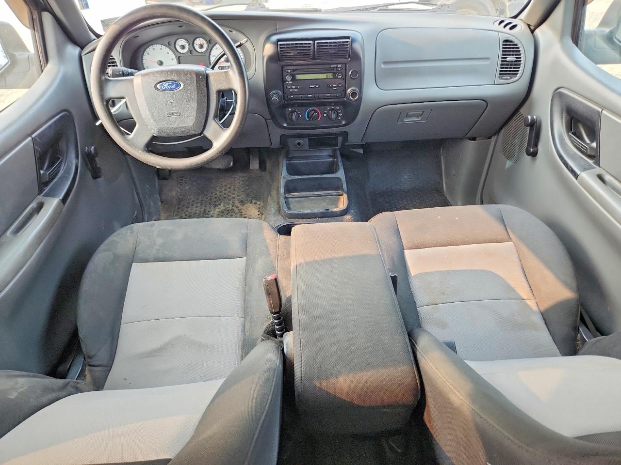 2008 Ford Ranger Super Cab Gray vin: 1FTYR44U38PA17133