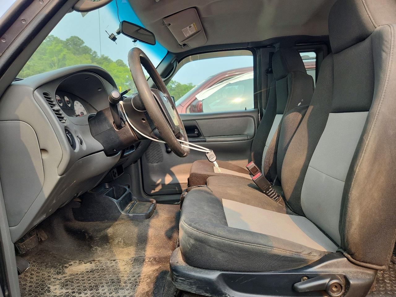 2008 Ford Ranger Super Cab Gray vin: 1FTYR44U38PA17133