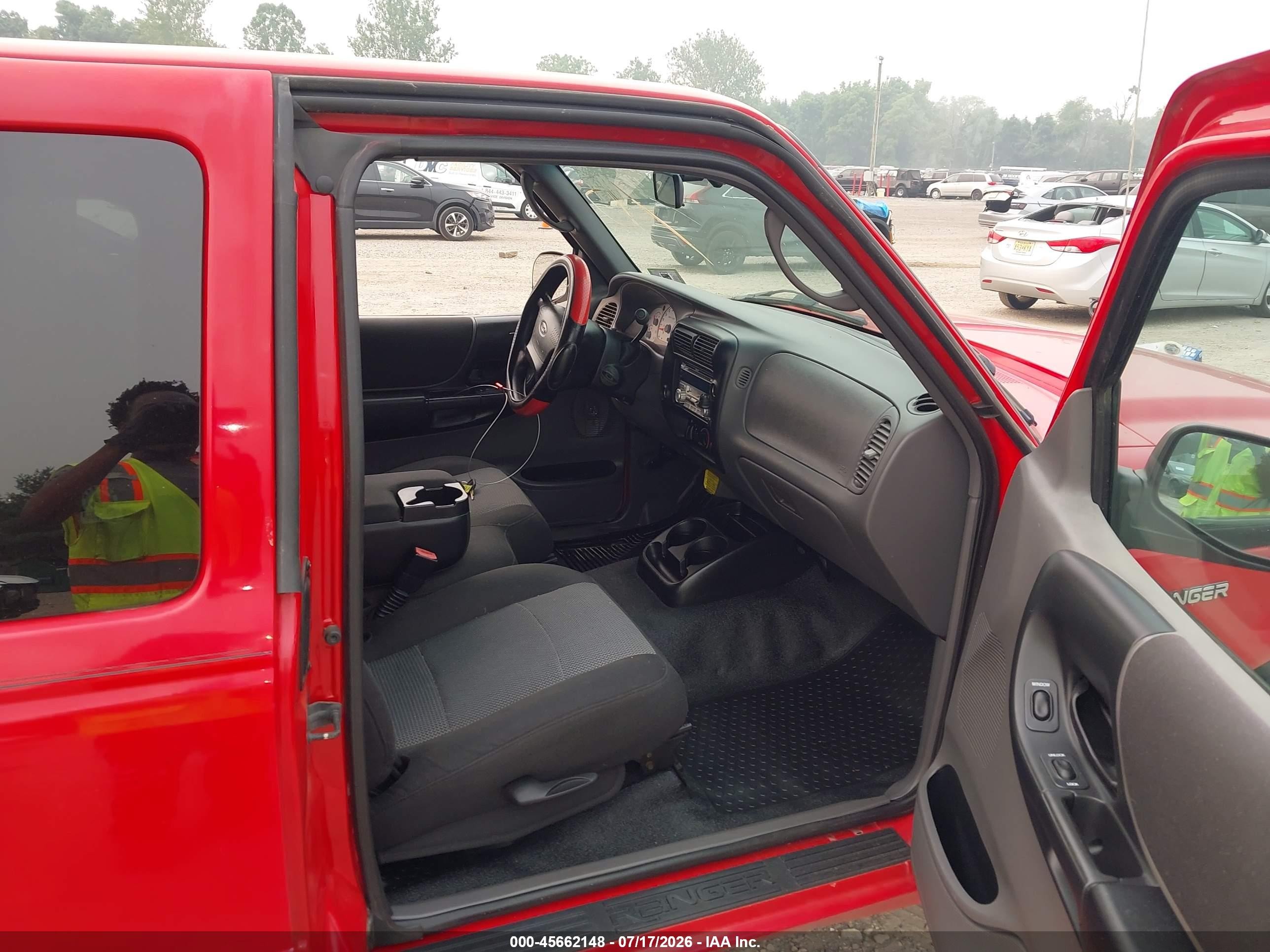 2003 Ford Ranger Edge/tremor/xlt Red vin: 1FTYR44U43PB76364