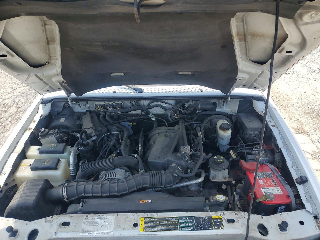 2007 Ford Ranger Super Cab Белый vin: 1FTYR44U47PA26325