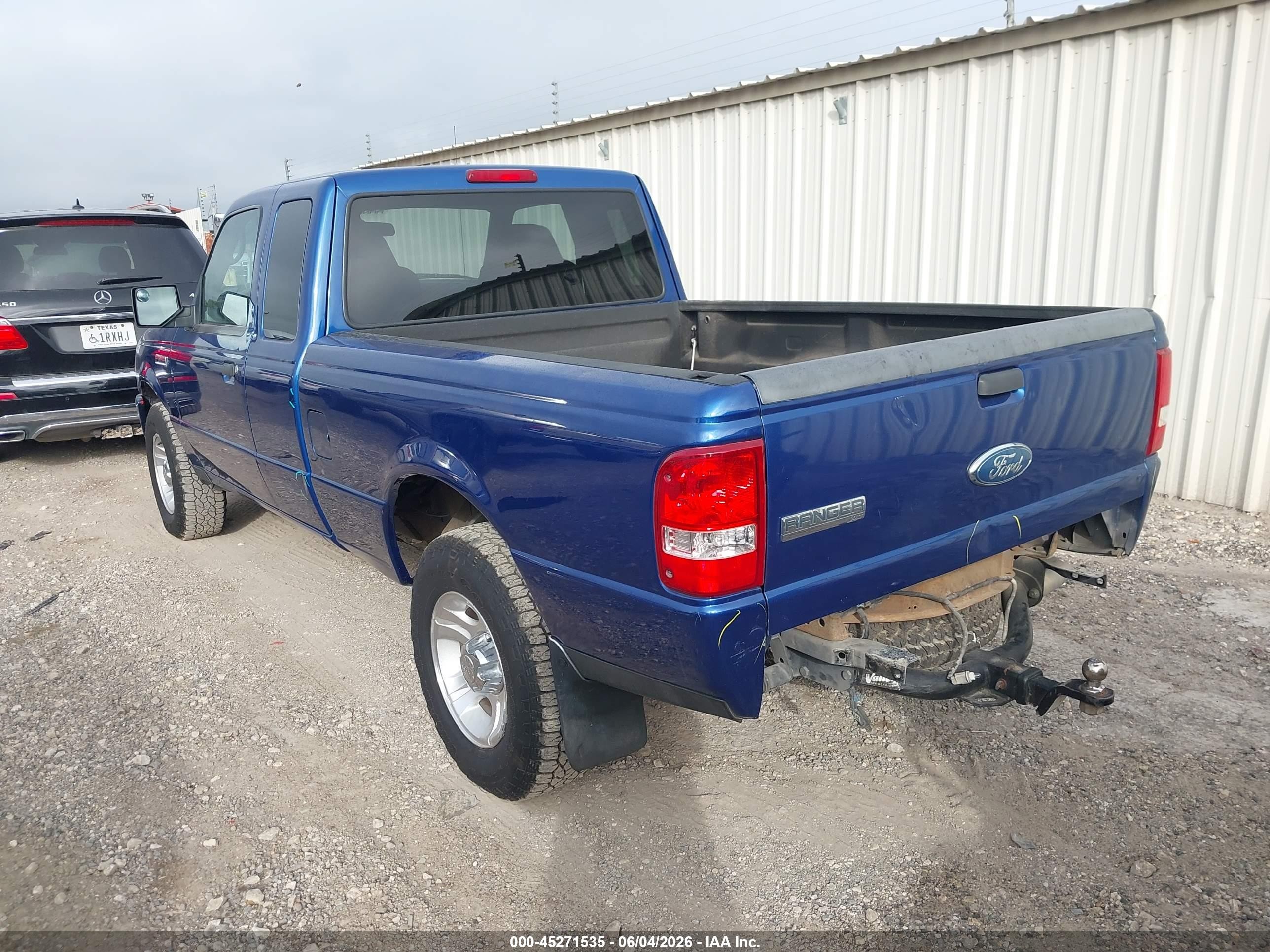 2007 Ford Ranger Sport/stx/xlt Blue vin: 1FTYR44U47PA32772