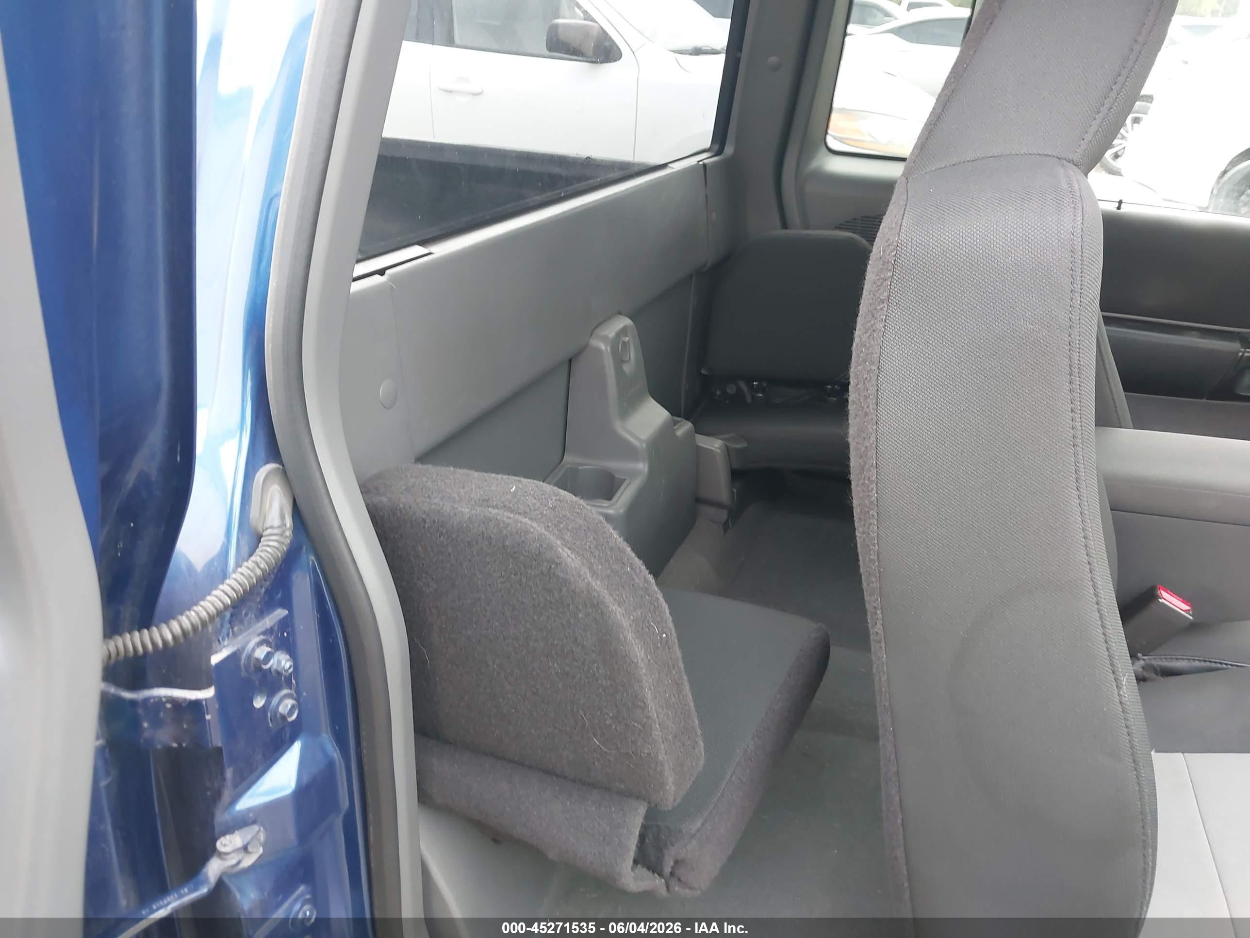 2007 Ford Ranger Sport/stx/xlt Blue vin: 1FTYR44U47PA32772