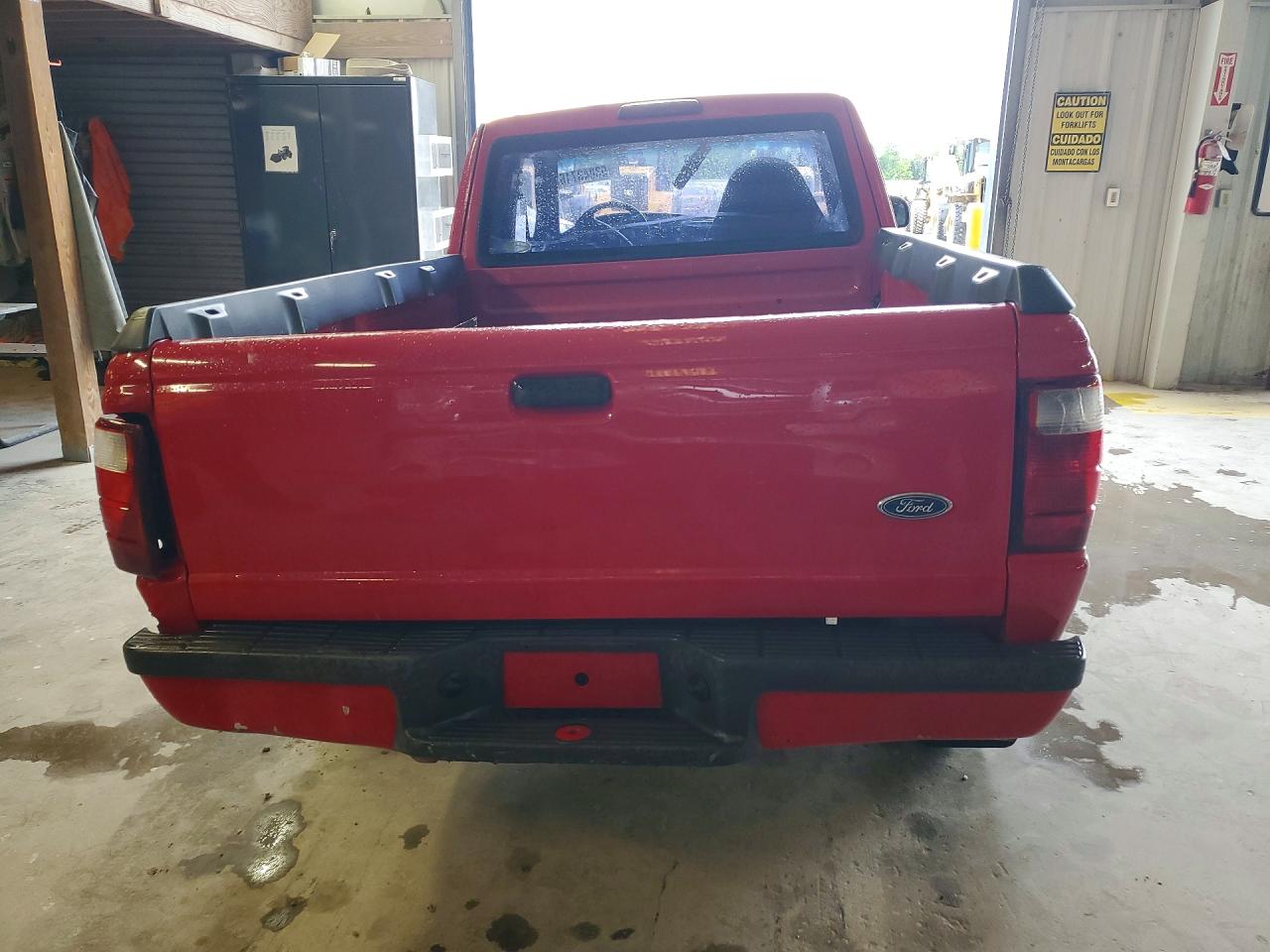 2002 Ford Ranger Super Cab Red vin: 1FTYR44U52PB07603