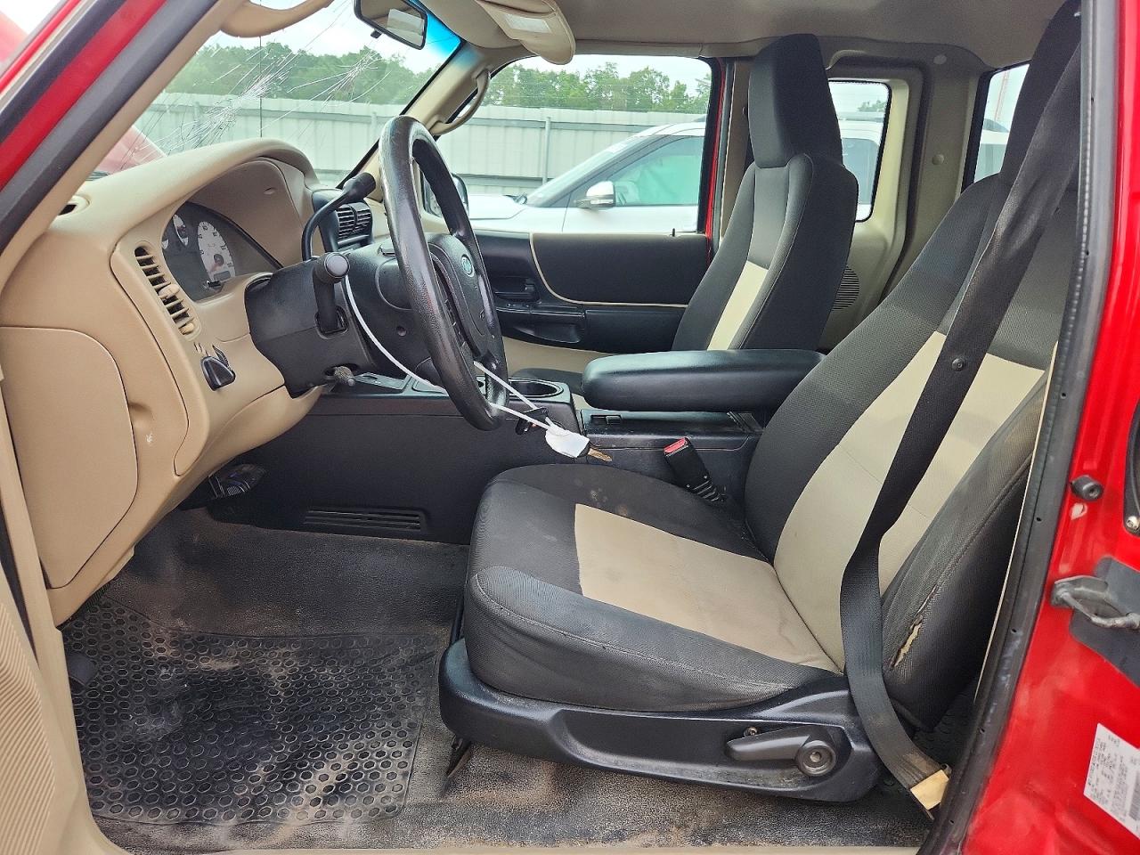 2004 Ford Ranger Super Cab Red vin: 1FTYR44U54PA93947