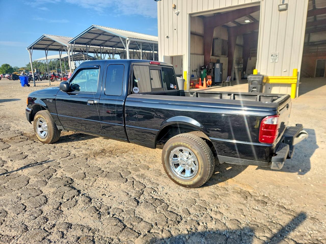 2004 Ford Ranger Super Cab Black vin: 1FTYR44U54PA95911