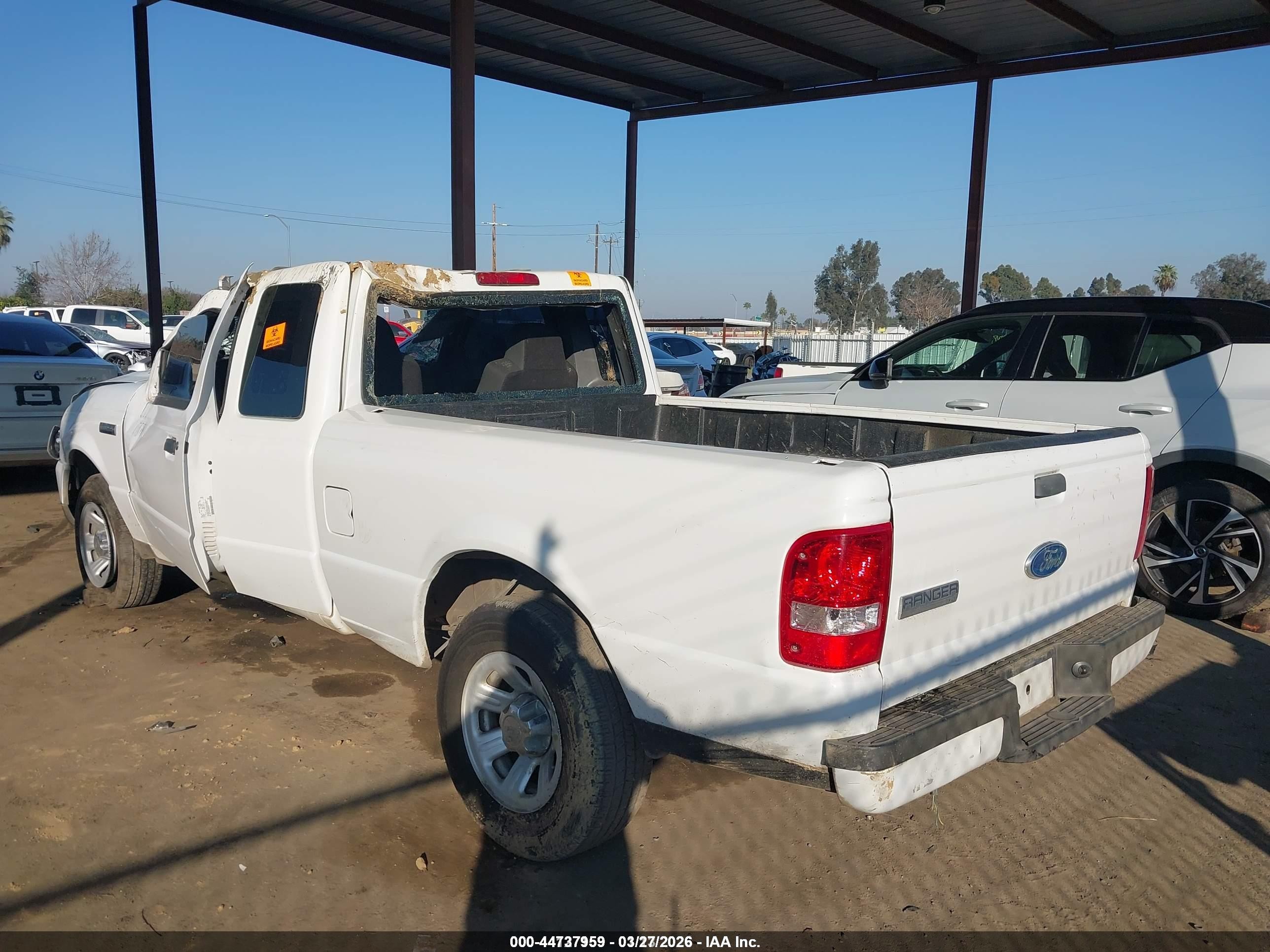2008 Ford Ranger Sport/xlt Белый vin: 1FTYR44U58PA53521