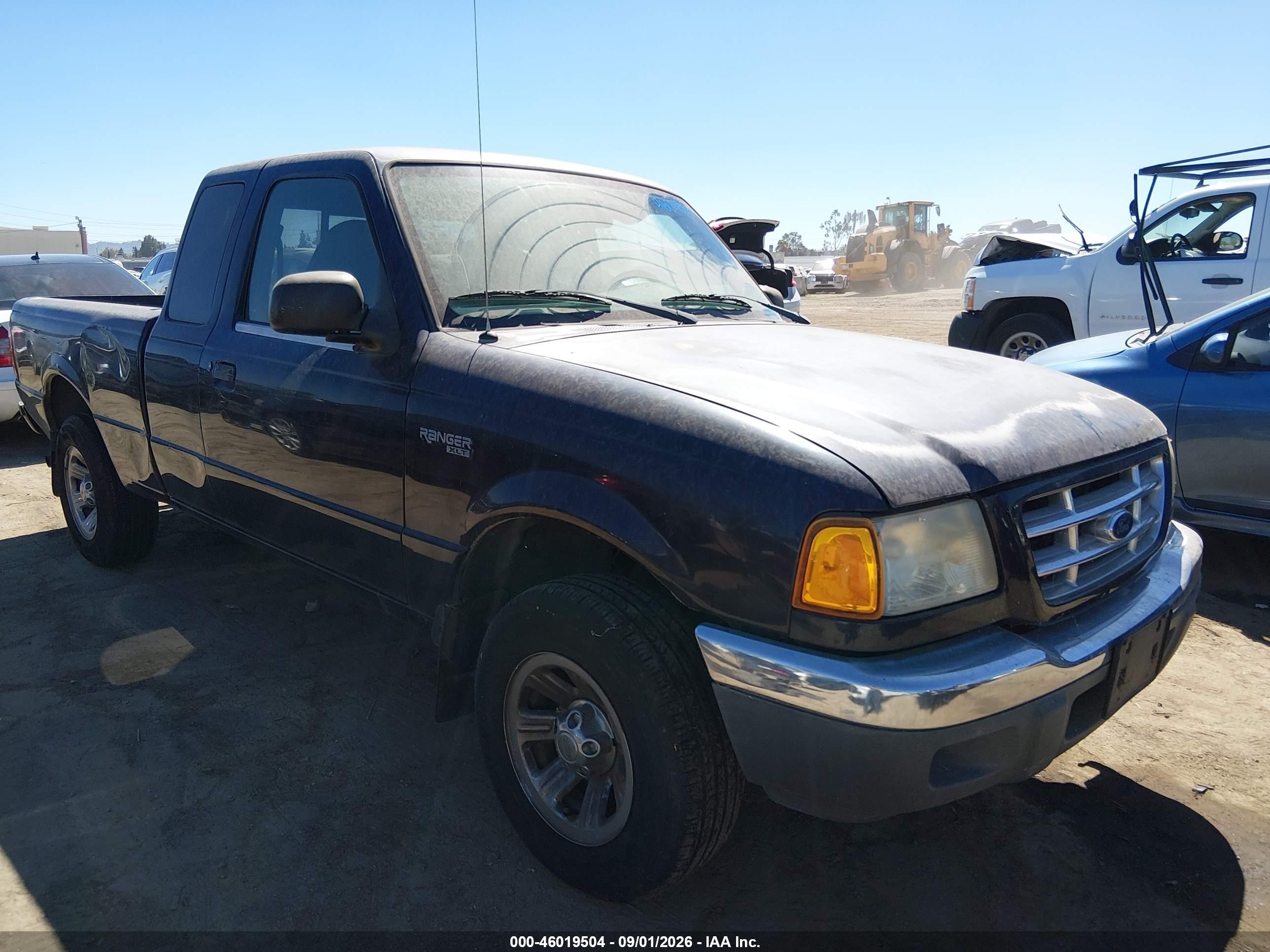 2002 Ford Ranger Edge/tremor/xlt Синий vin: 1FTYR44U62PA04917