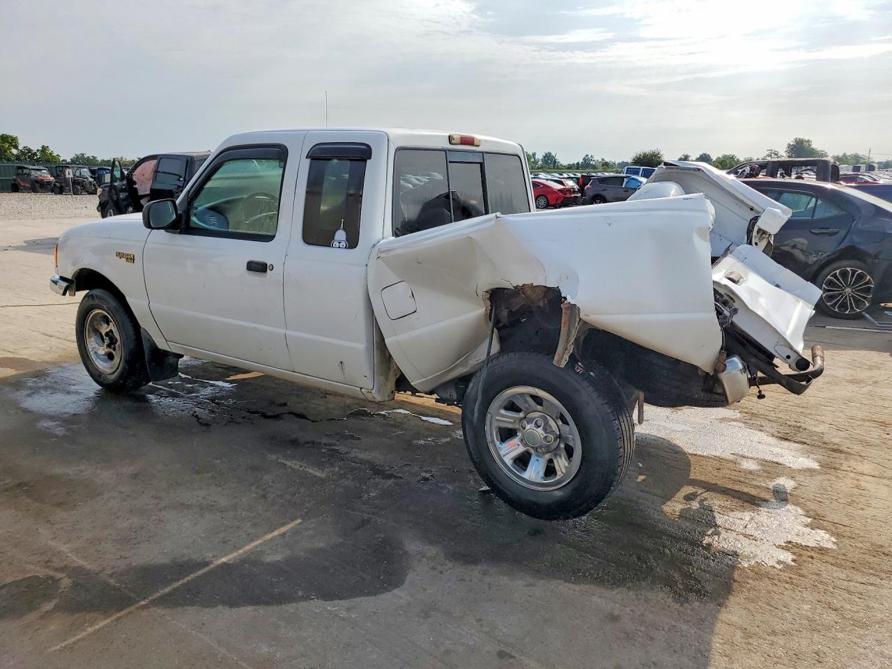 2002 Ford Ranger Super Cab Белый vin: 1FTYR44U62PA96661