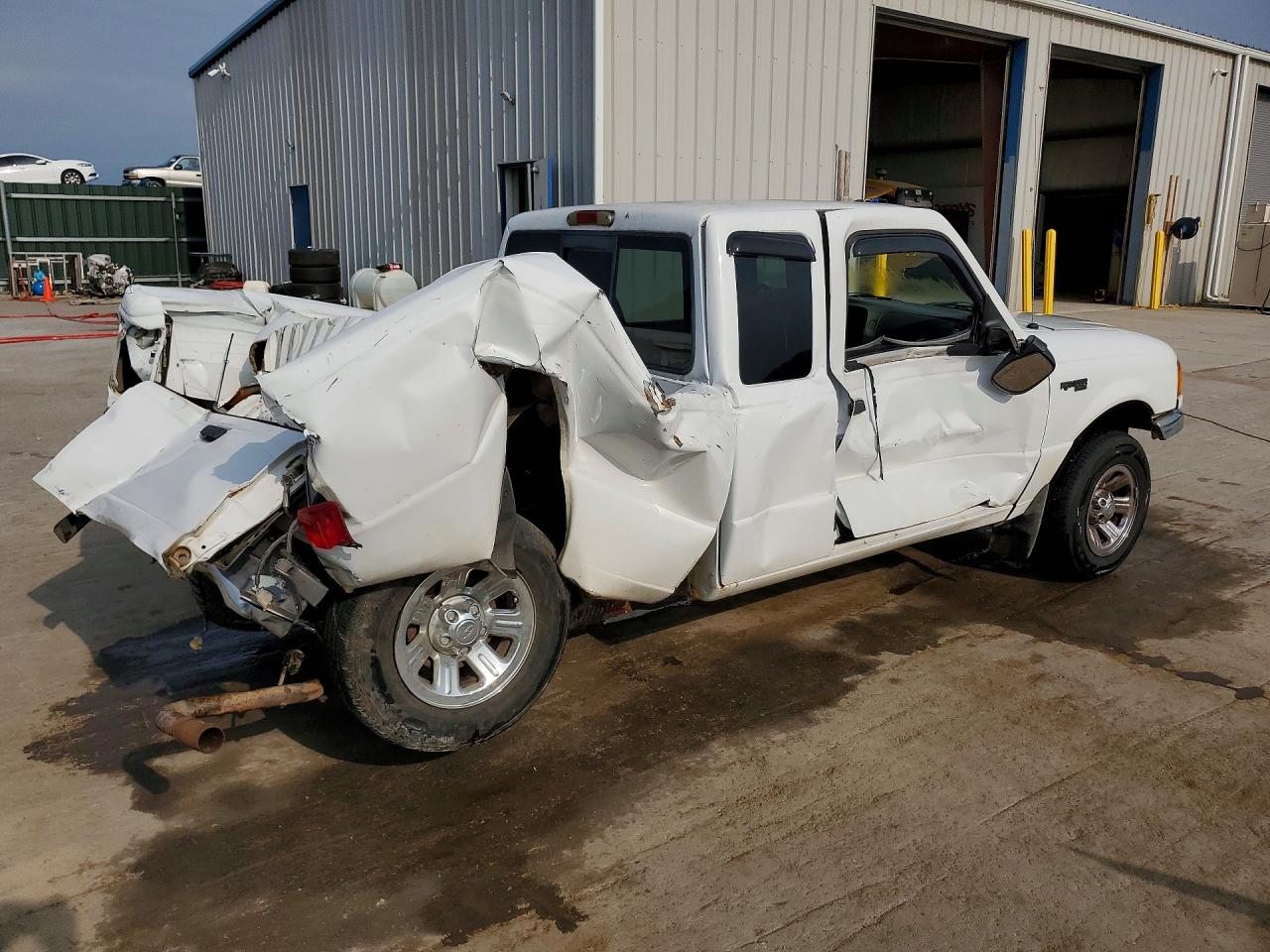 2002 Ford Ranger Super Cab Белый vin: 1FTYR44U62PA96661