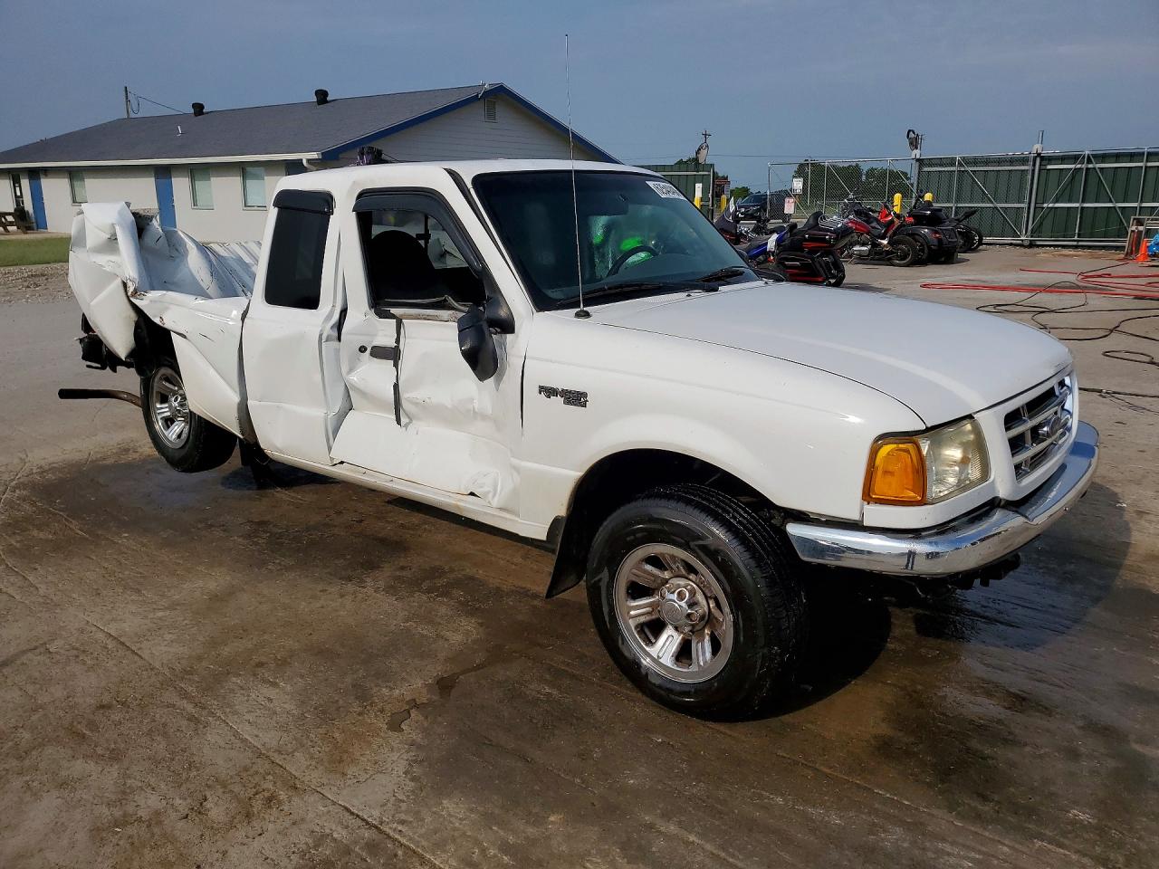 2002 Ford Ranger Super Cab Белый vin: 1FTYR44U62PA96661