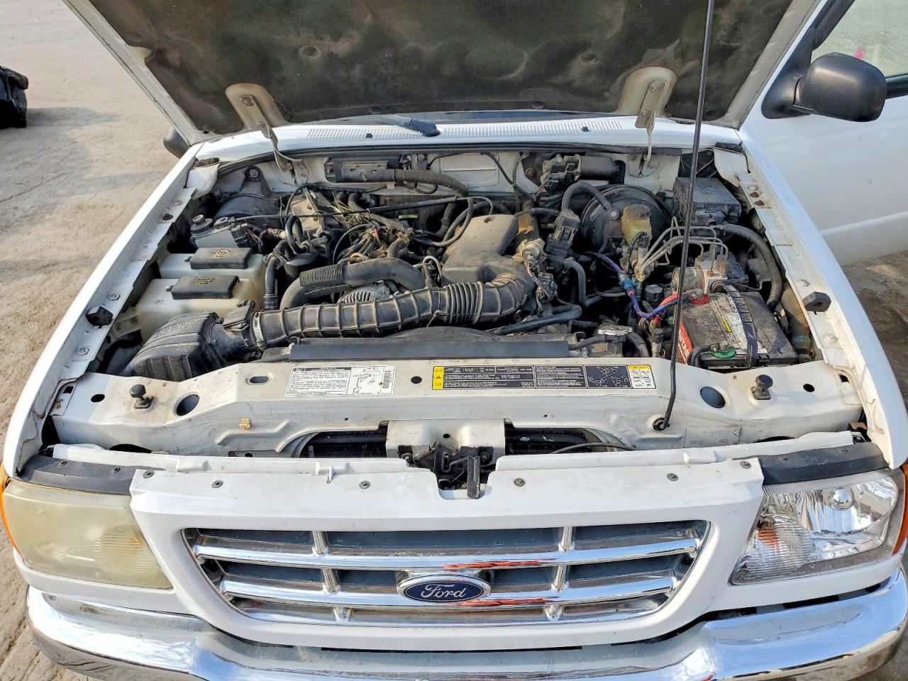2002 Ford Ranger Super Cab Белый vin: 1FTYR44U62PA96661