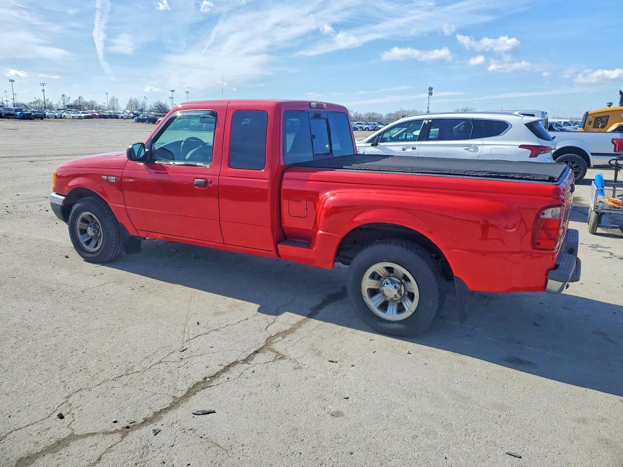 2002 Ford Ranger Super Cab Red vin: 1FTYR44U62PB13619