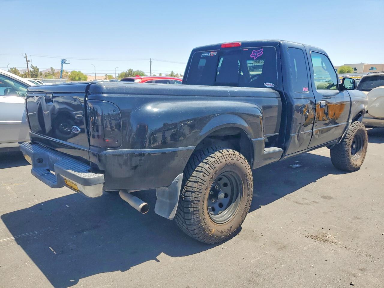 2004 Ford Ranger Super Cab Black vin: 1FTYR44U64PA31022