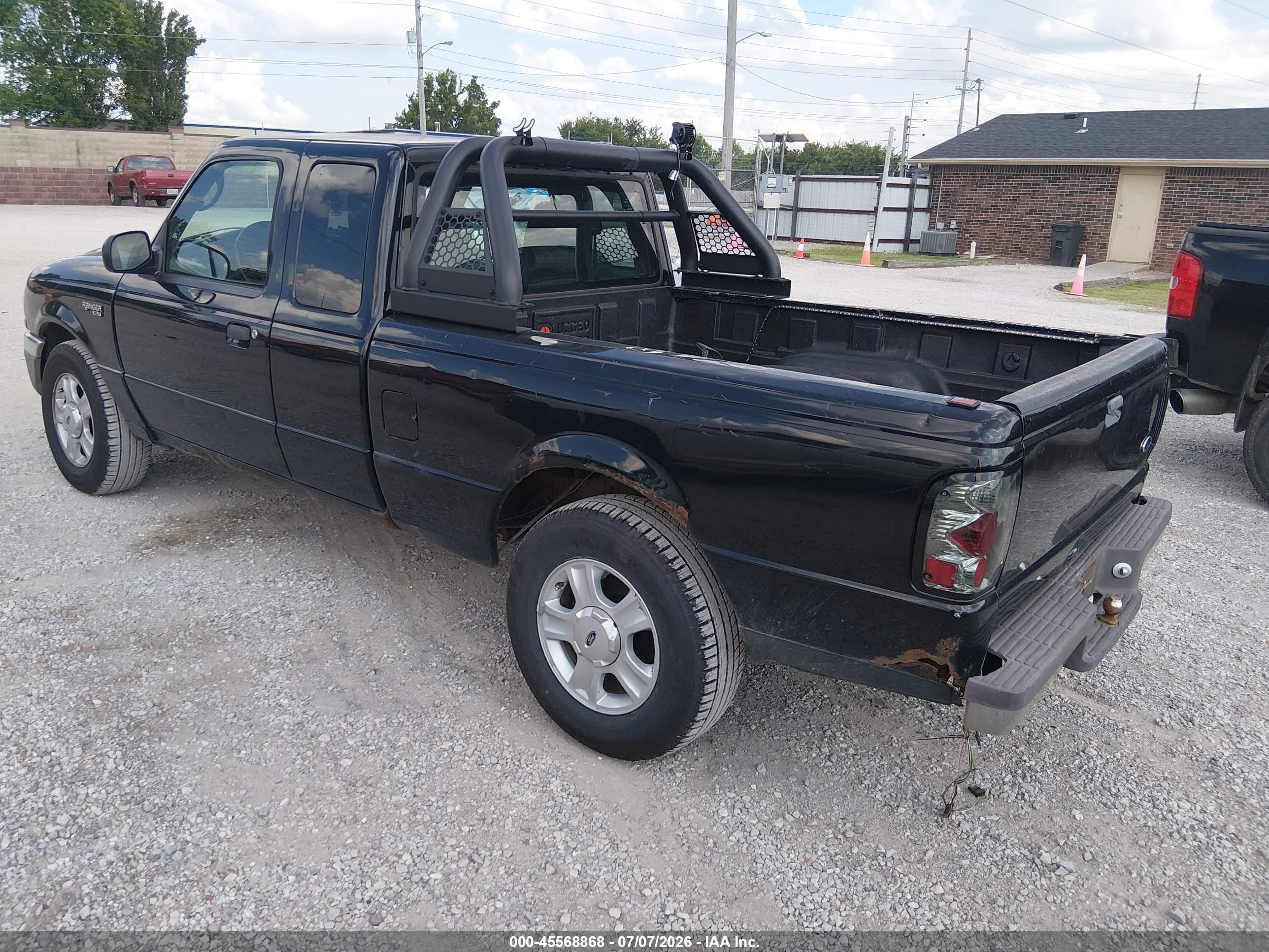 2004 Ford Ranger Edge/tremor/xlt Black vin: 1FTYR44U64PA76428