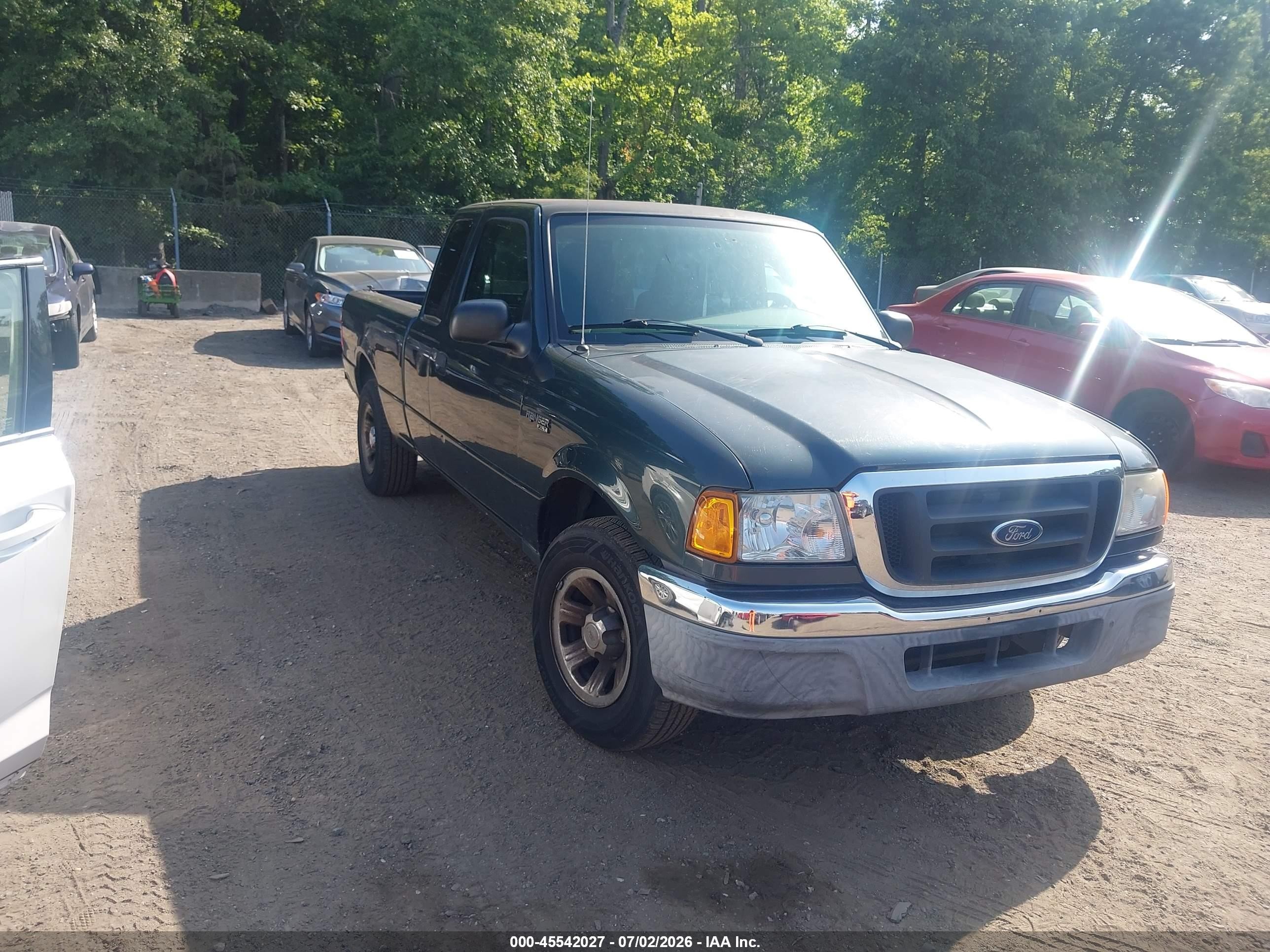 2004 Ford Ranger Edge/tremor/xlt Green vin: 1FTYR44U64PB05894