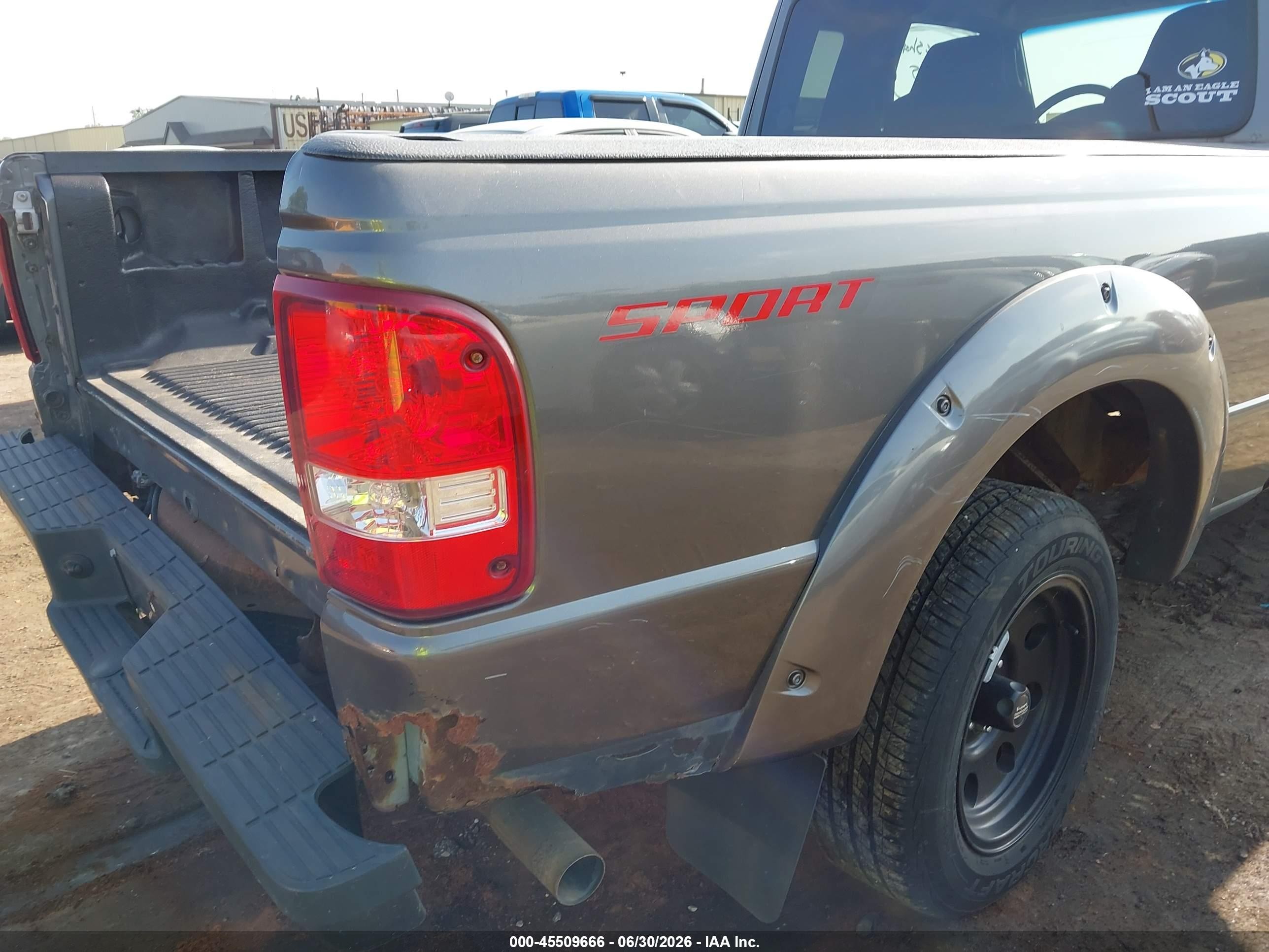 2006 Ford Ranger Sport/stx/xlt Gray vin: 1FTYR44U66PA63455
