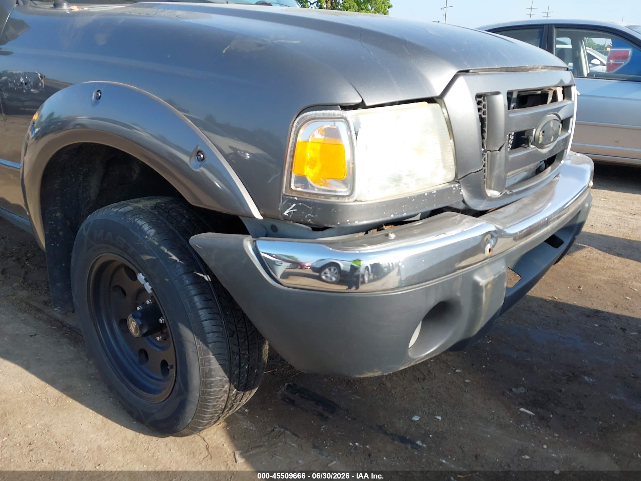 2006 Ford Ranger Sport/stx/xlt Gray vin: 1FTYR44U66PA63455