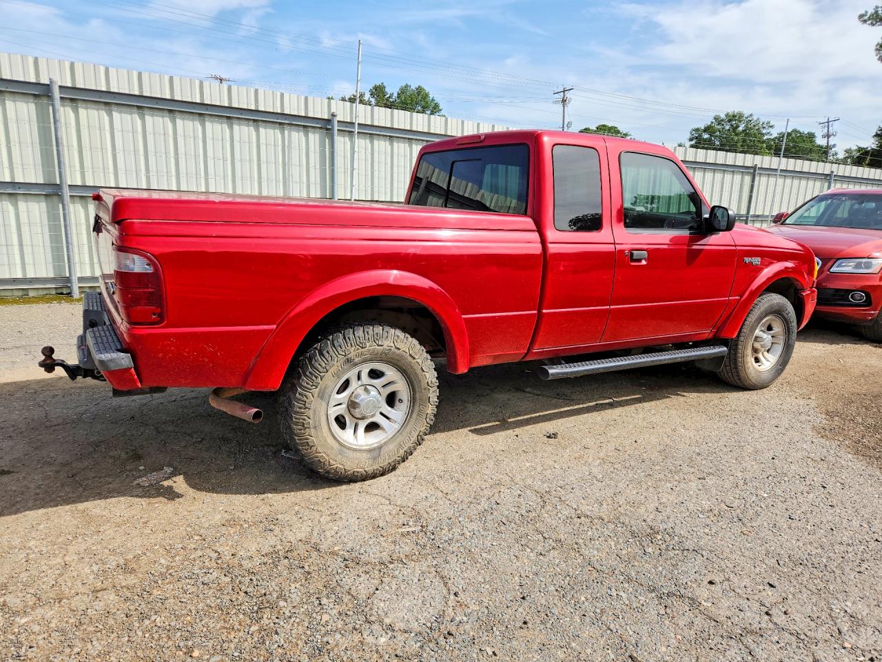 2002 Ford Ranger Super Cab Red vin: 1FTYR44U72TA20759