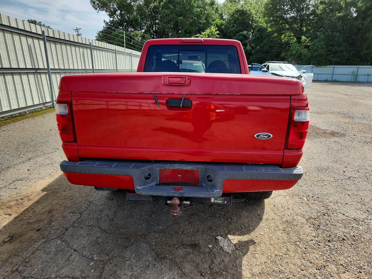 2002 Ford Ranger Super Cab Red vin: 1FTYR44U72TA20759