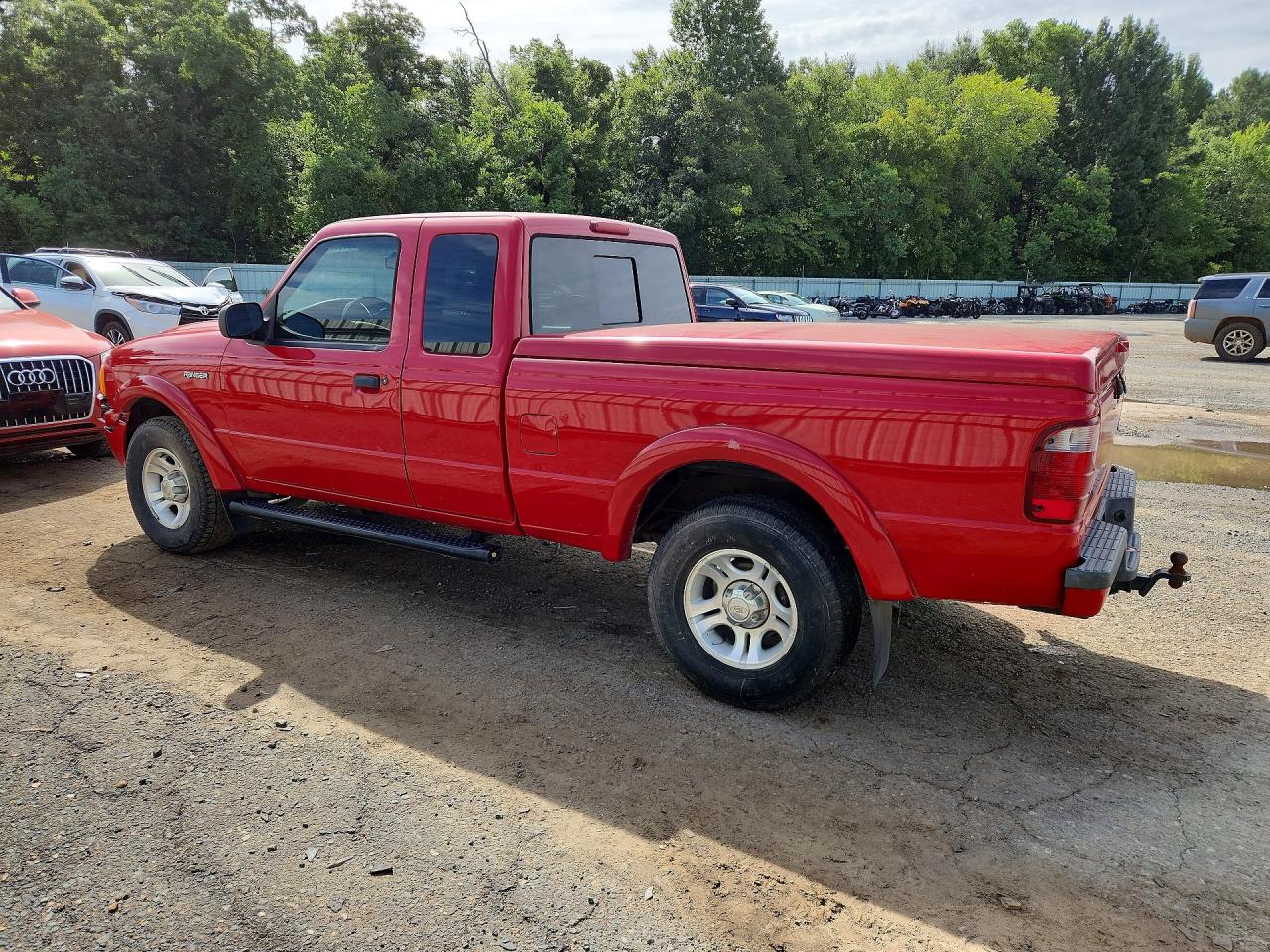 2002 Ford Ranger Super Cab Red vin: 1FTYR44U72TA20759