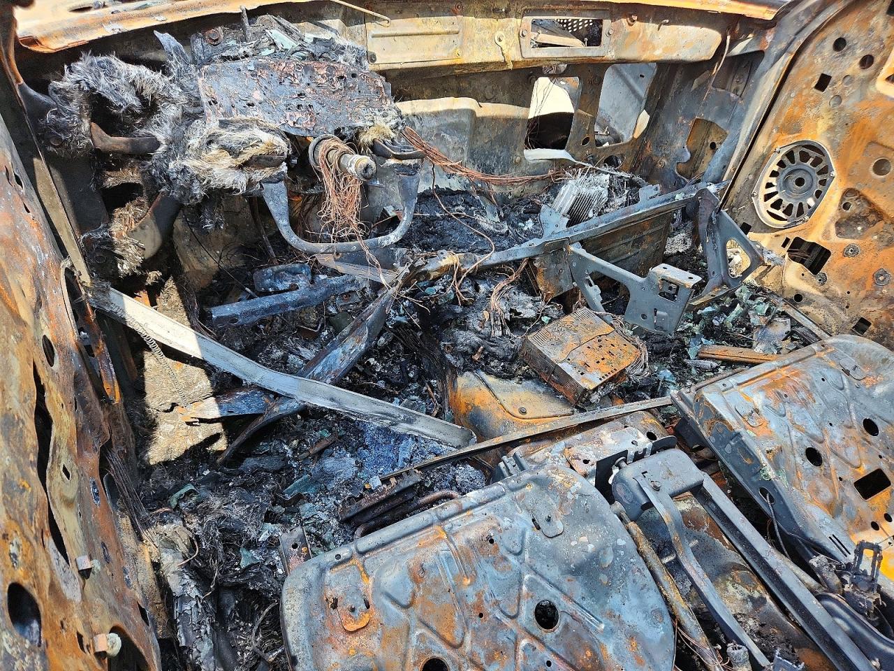2005 Ford Ranger Super Cab Burn vin: 1FTYR44U75PA33136