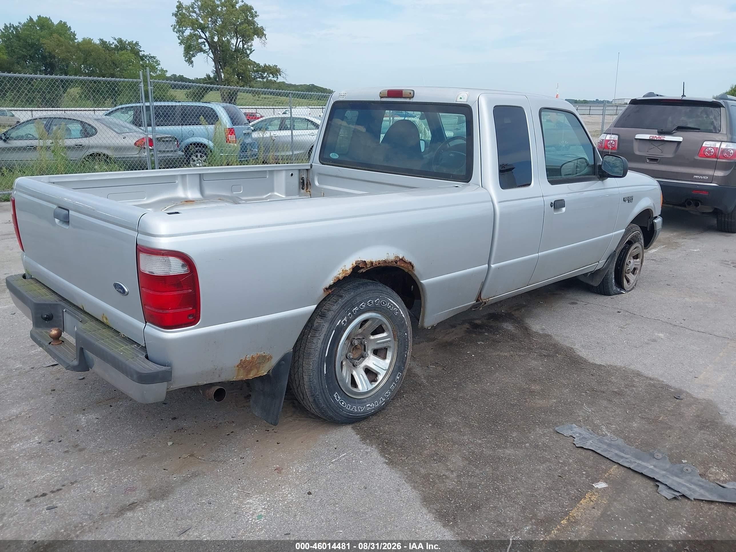 2002 Ford Ranger Edge/tremor/xlt Серый vin: 1FTYR44U82PA52161