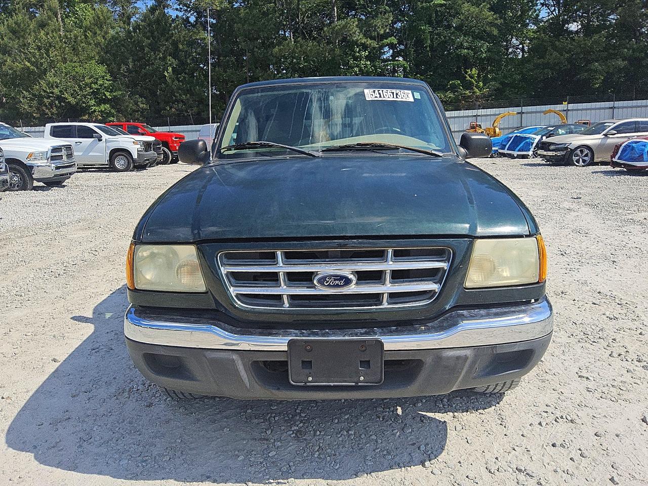 2002 Ford Ranger Super Cab Green vin: 1FTYR44U82PA53309