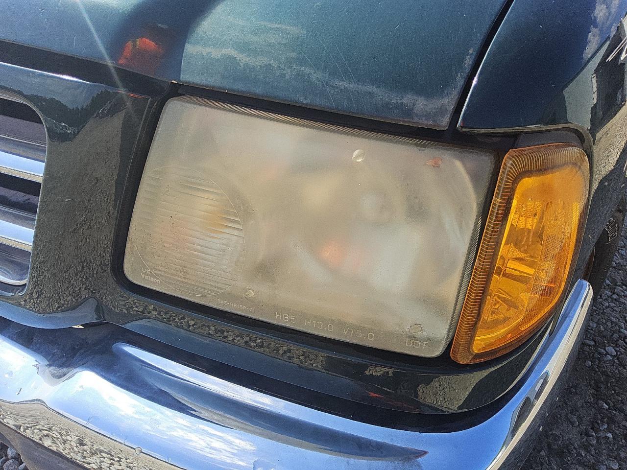 2002 Ford Ranger Super Cab Green vin: 1FTYR44U82PA53309 Damage: Left Head Lamp, Faded, Repair Required