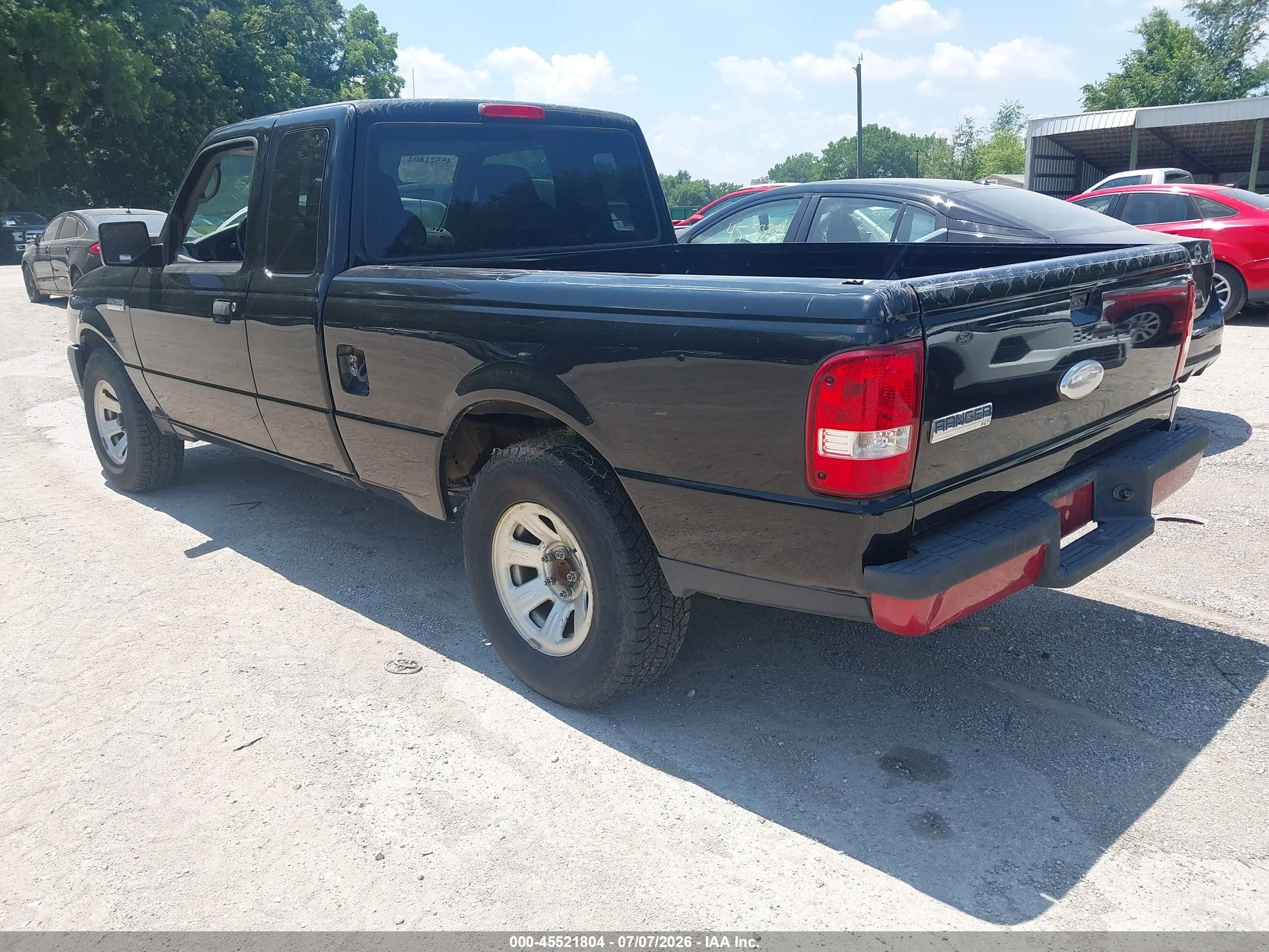 2006 Ford Ranger Sport/stx/xlt Black vin: 1FTYR44U86PA38217