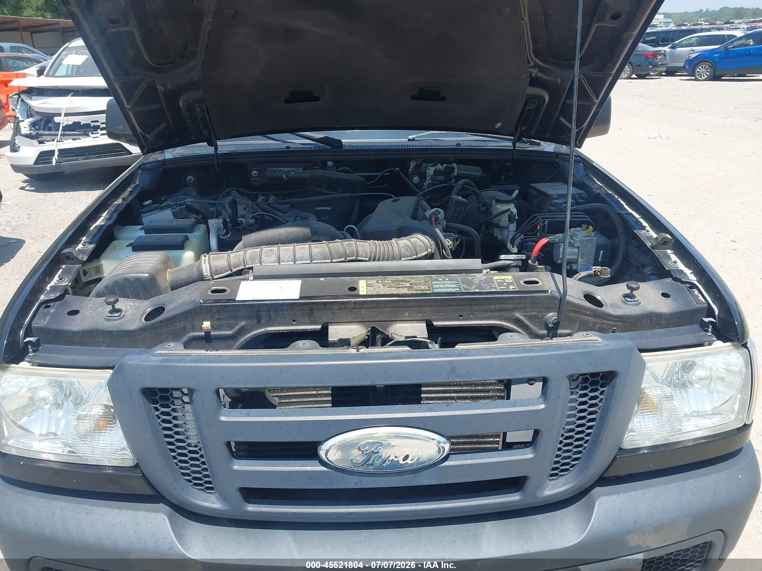 2006 Ford Ranger Sport/stx/xlt Black vin: 1FTYR44U86PA38217