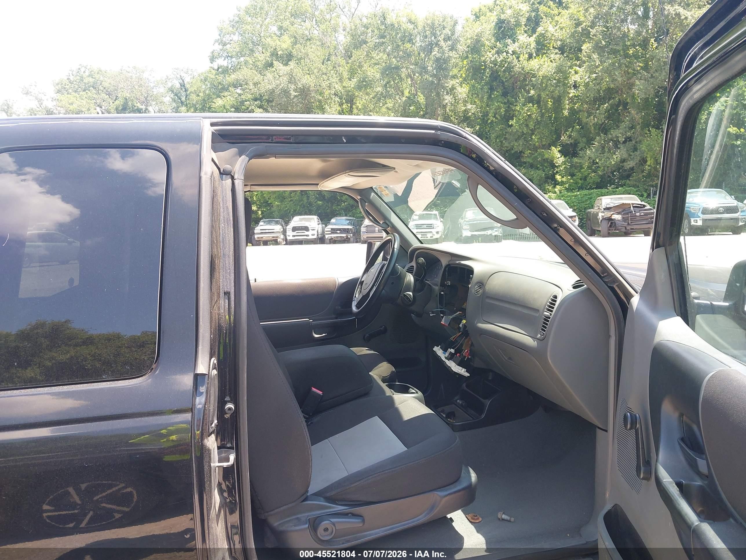 2006 Ford Ranger Sport/stx/xlt Black vin: 1FTYR44U86PA38217
