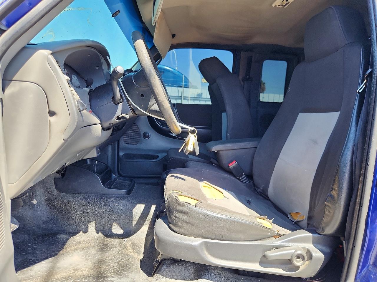 2006 Ford Ranger Super Cab Blue vin: 1FTYR44U86PA41537