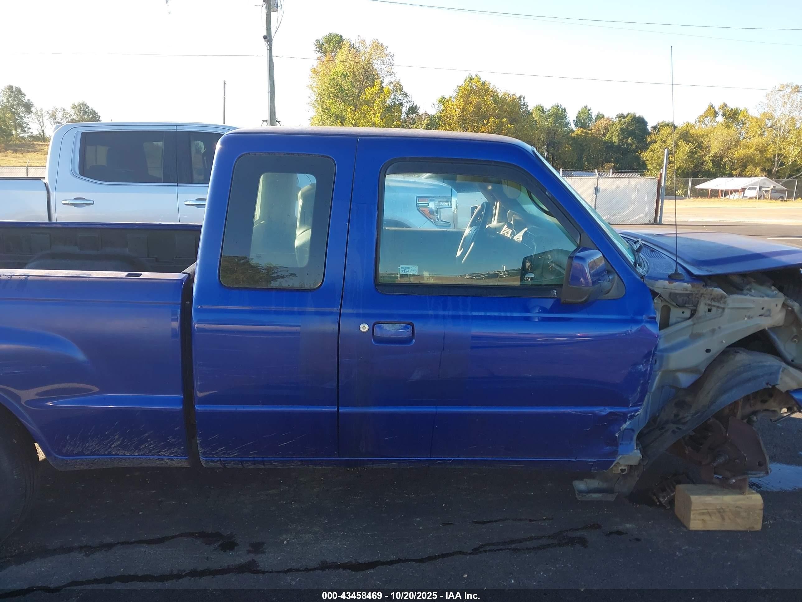 2006 Ford Ranger Sport/stx/xlt Blue vin: 1FTYR44U86PA75705
