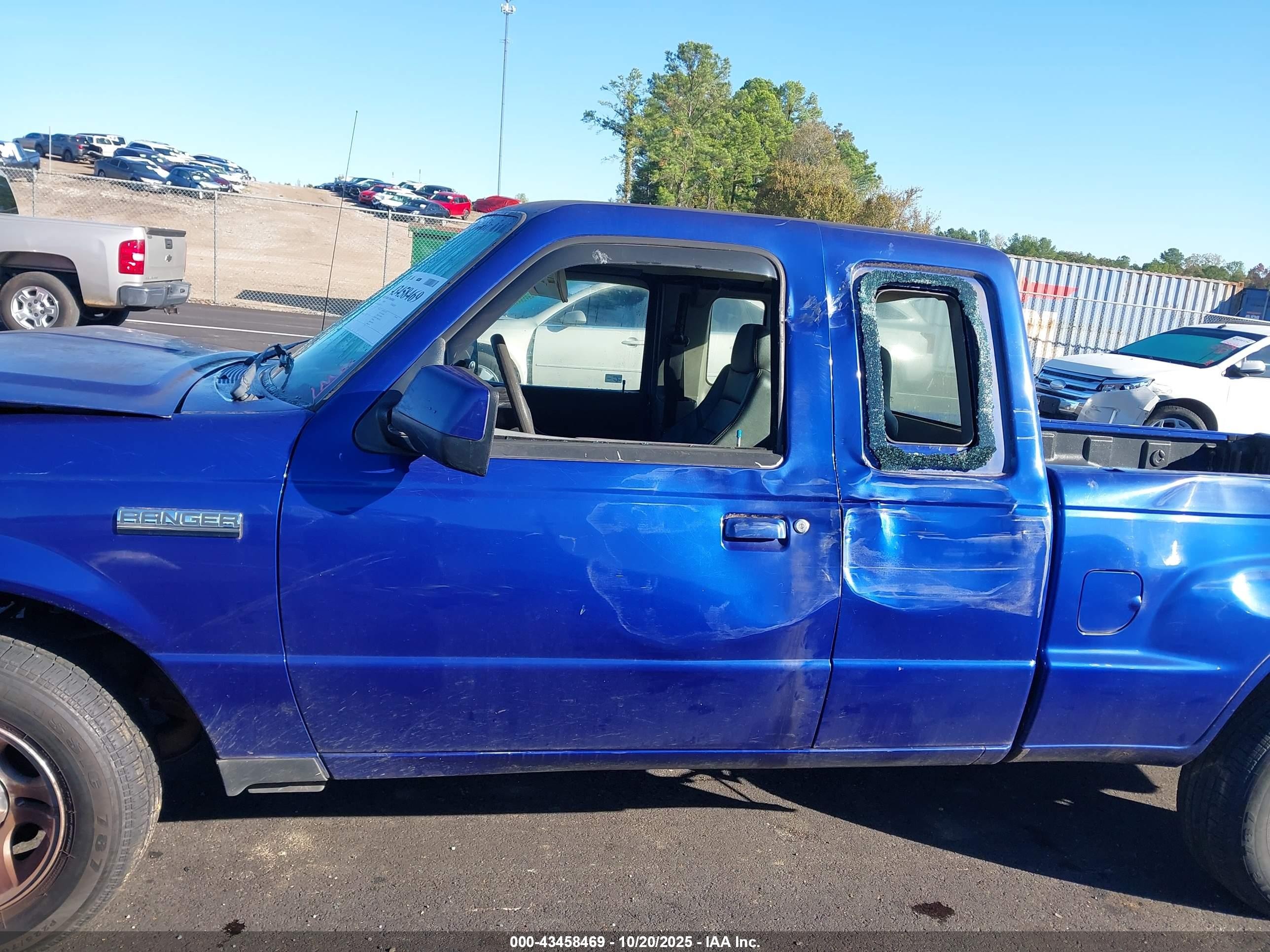 2006 Ford Ranger Sport/stx/xlt Blue vin: 1FTYR44U86PA75705