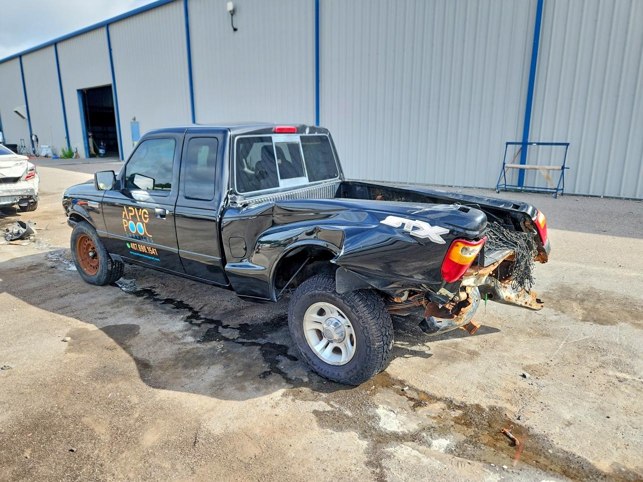 2006 Ford Ranger Super Cab Черный vin: 1FTYR44U86PA86302