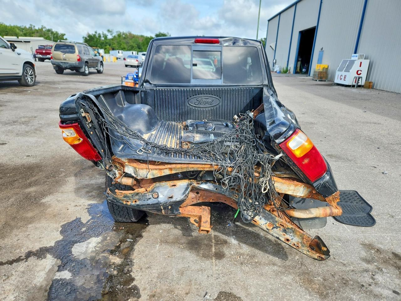 2006 Ford Ranger Super Cab Черный vin: 1FTYR44U86PA86302