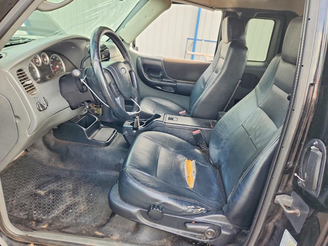 2006 Ford Ranger Super Cab Черный vin: 1FTYR44U86PA86302