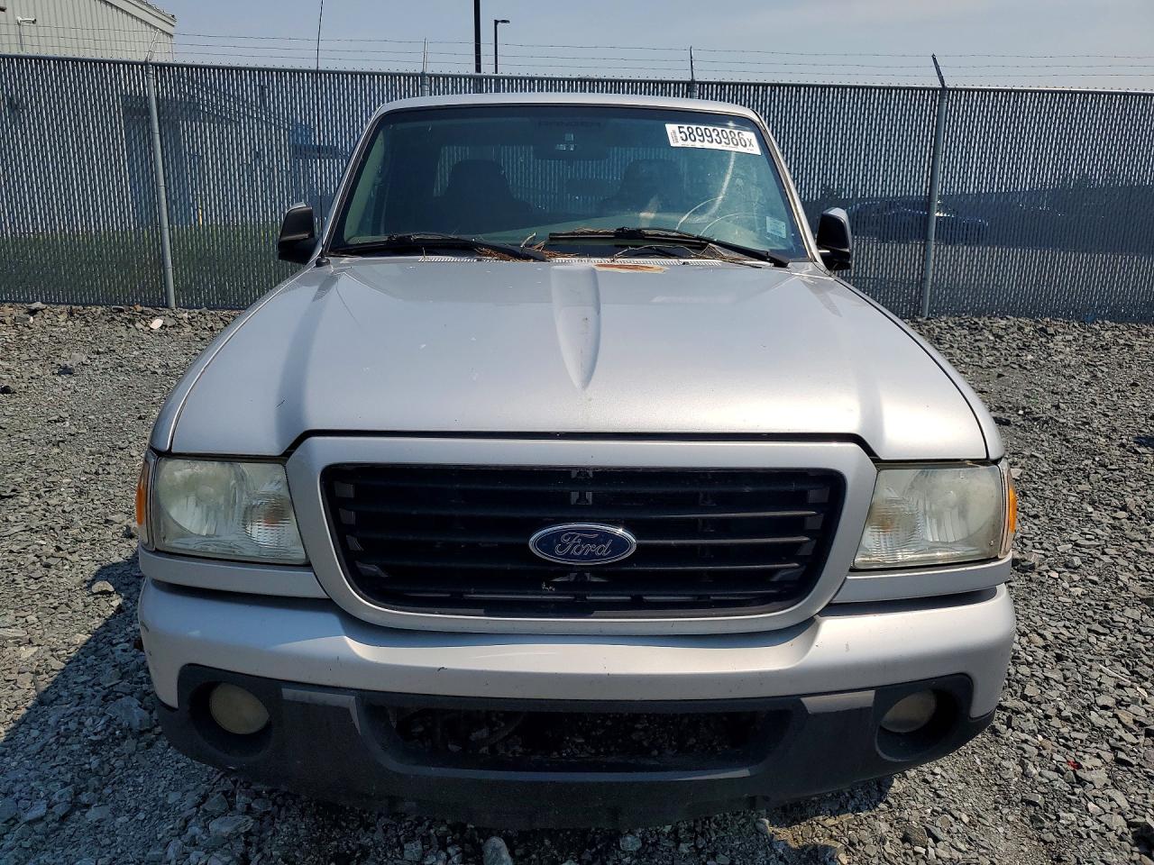 2008 Ford Ranger Super Cab Серебряный vin: 1FTYR44U88PA64447