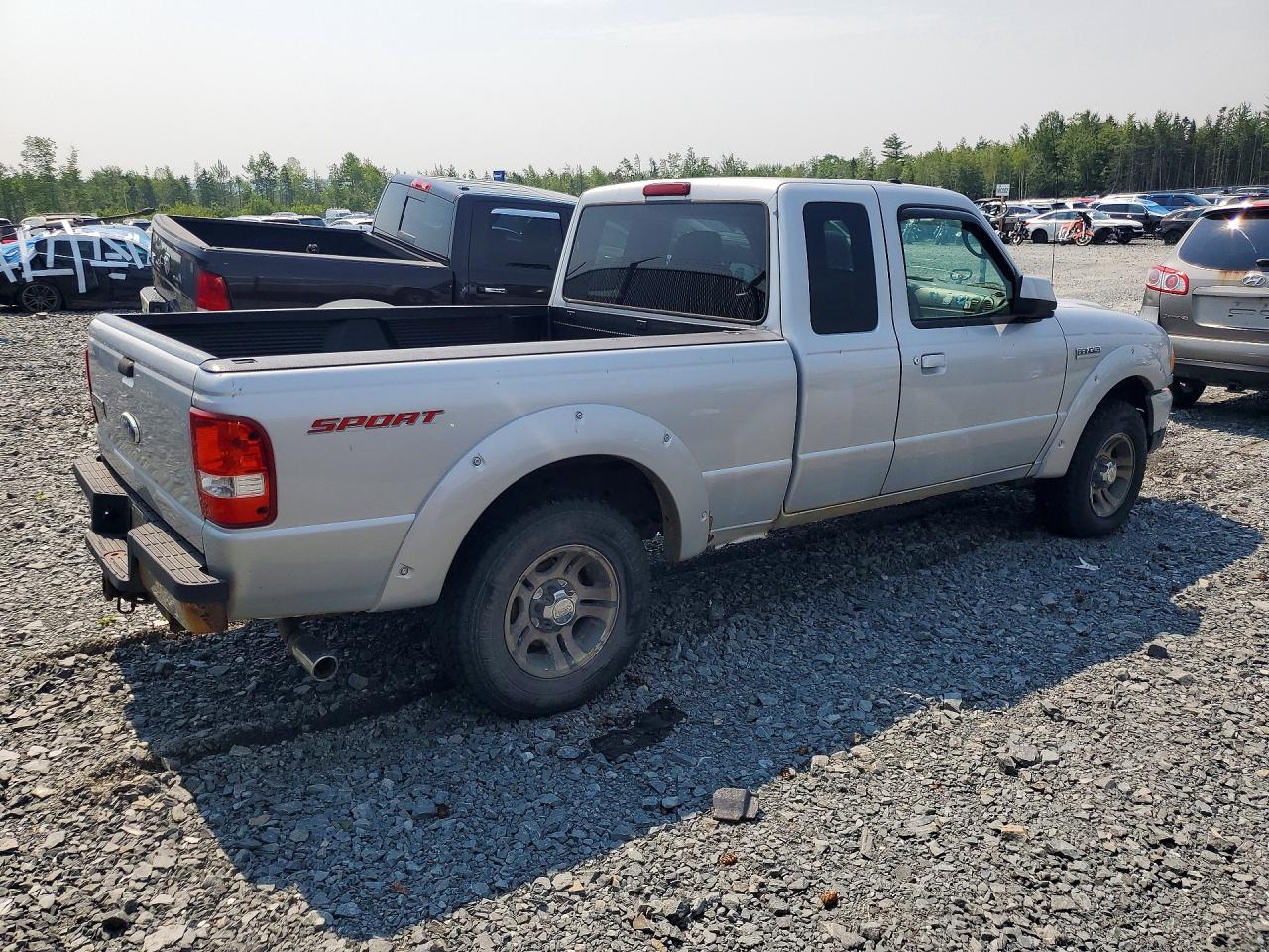 2008 Ford Ranger Super Cab Серебряный vin: 1FTYR44U88PA64447