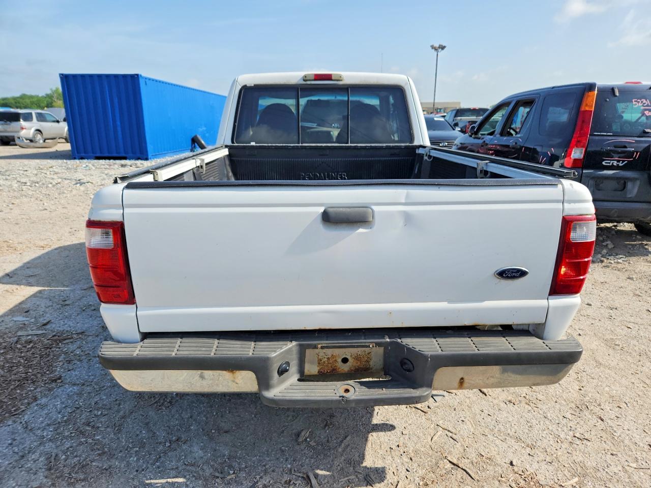 2002 Ford Ranger Super Cab White vin: 1FTYR44U92TA42746