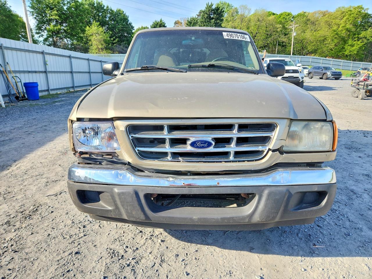 2002 Ford Ranger Super Cab Tan vin: 1FTYR44U92TA59160