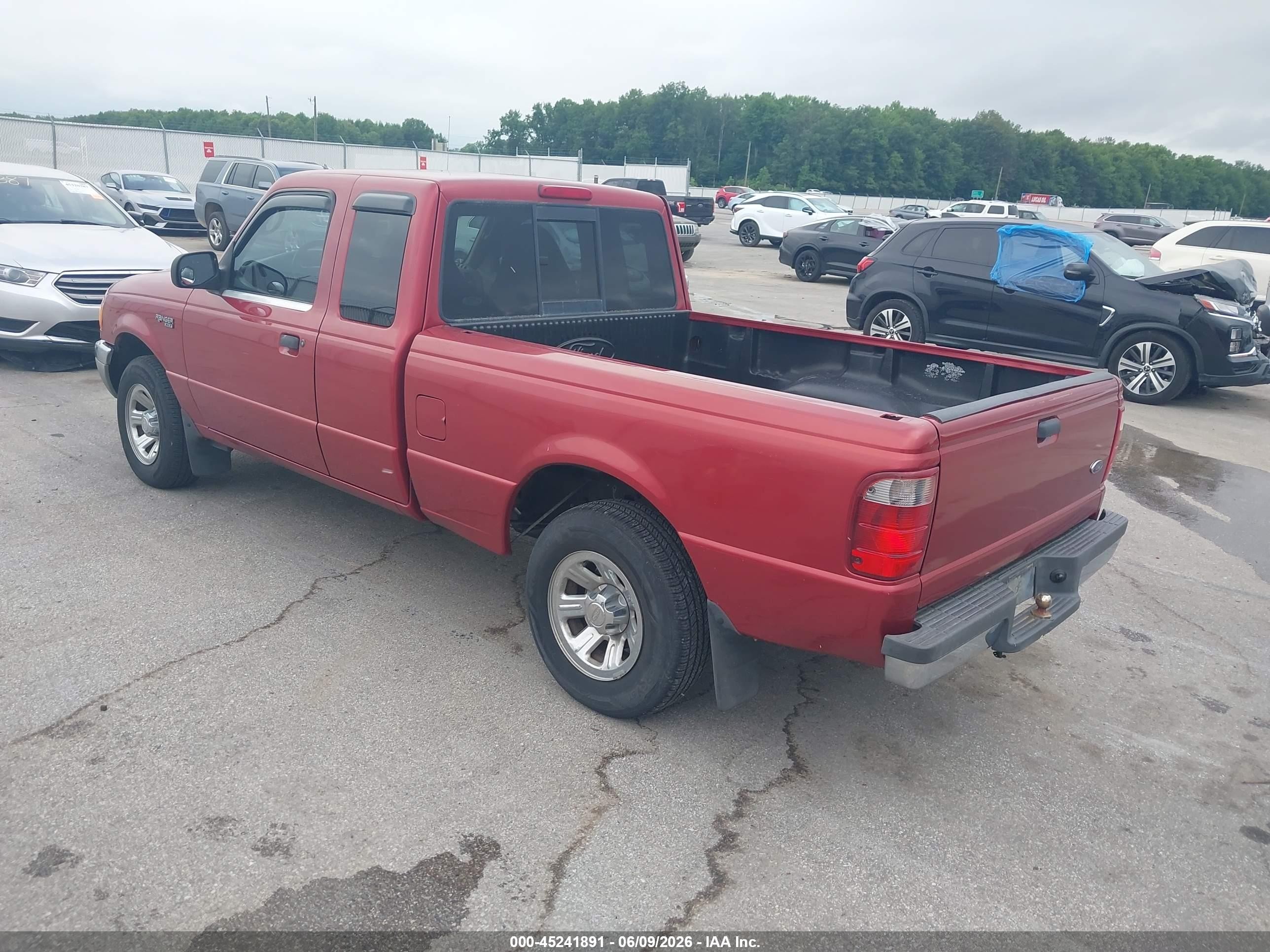 2003 Ford Ranger Edge/tremor/xlt Maroon vin: 1FTYR44U93PB50326