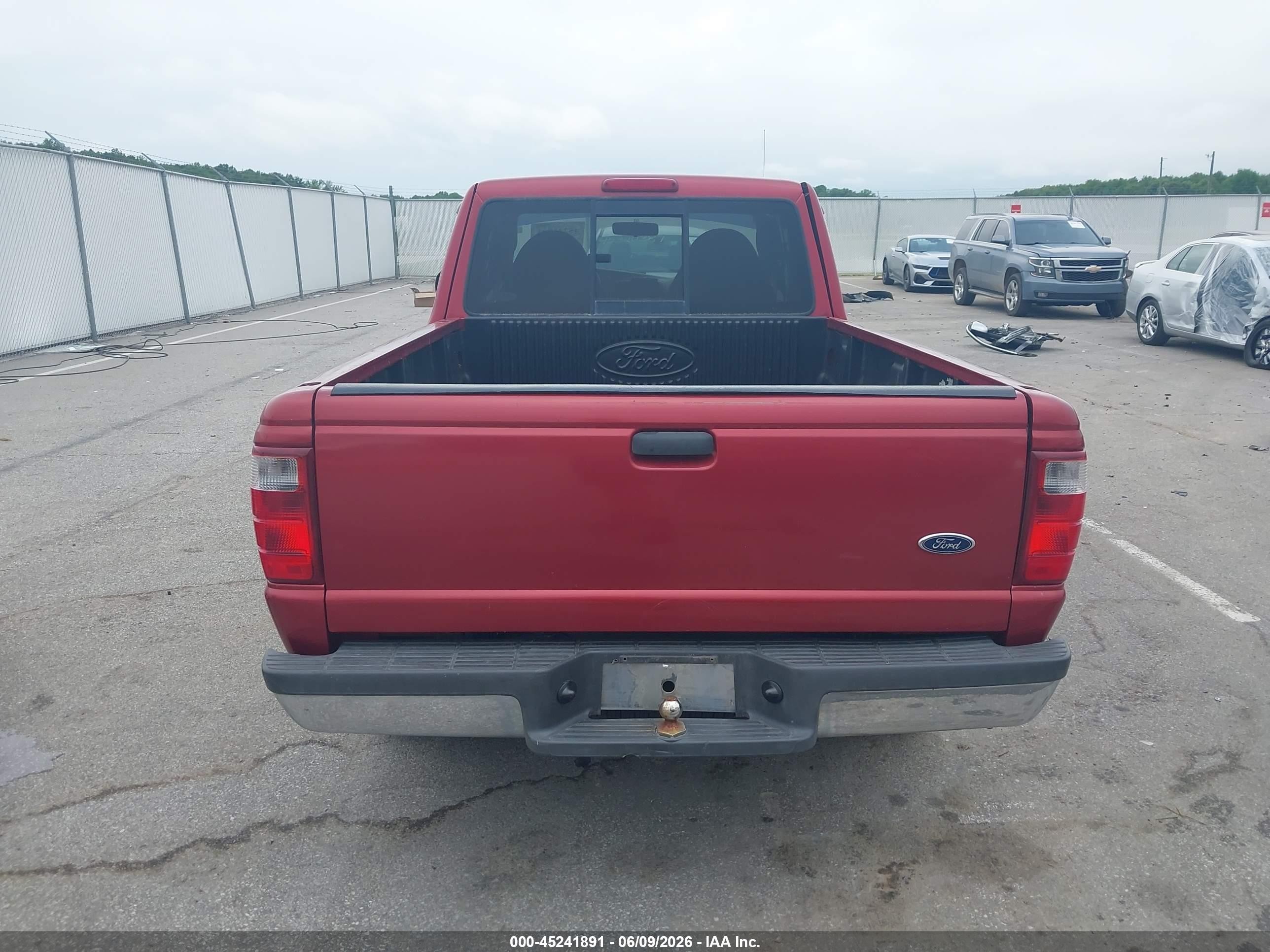 2003 Ford Ranger Edge/tremor/xlt Maroon vin: 1FTYR44U93PB50326